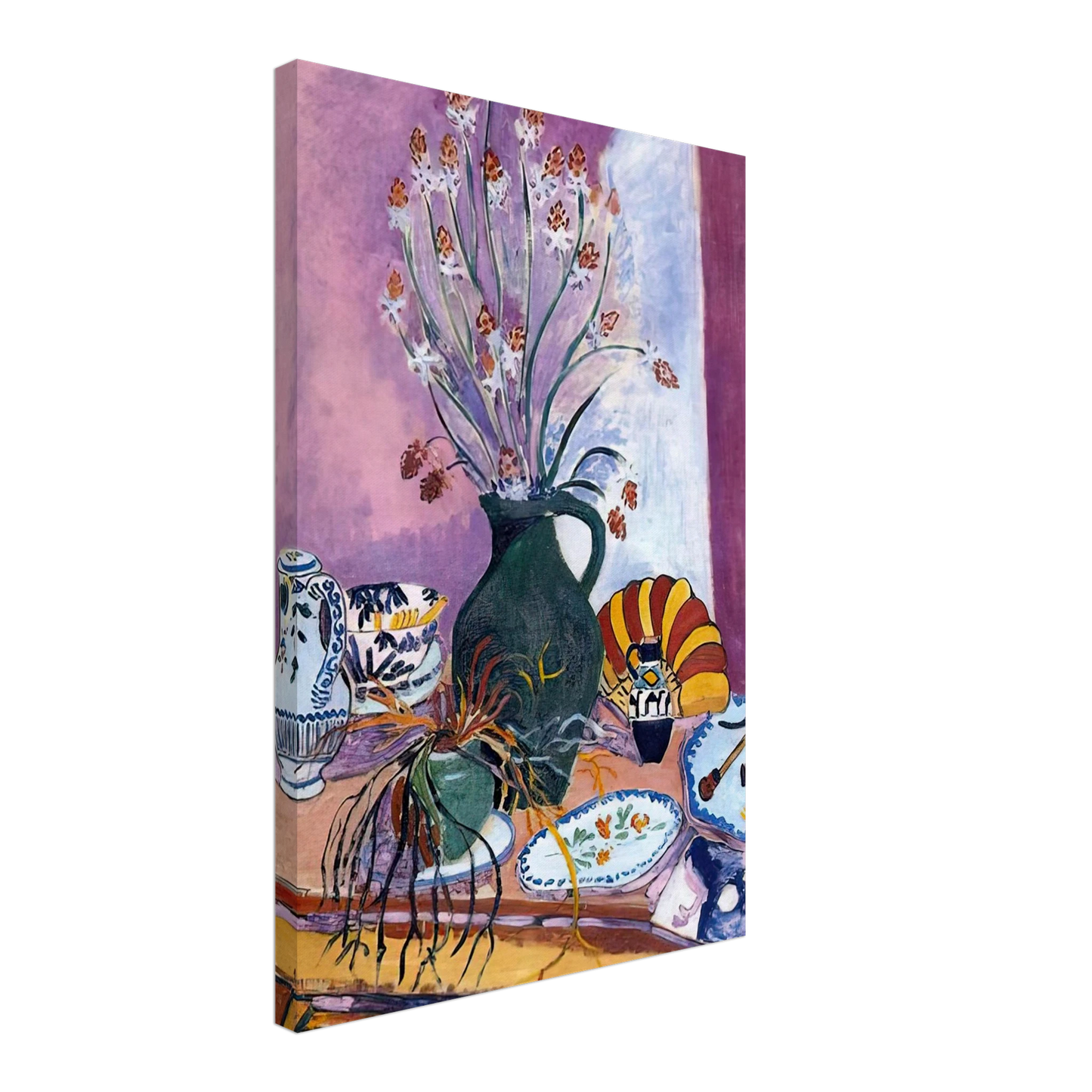 Henri Matisse - STILL LIFE WITH FLOWERS Canvas - 40x60 cm / 16x24 inches-canvas