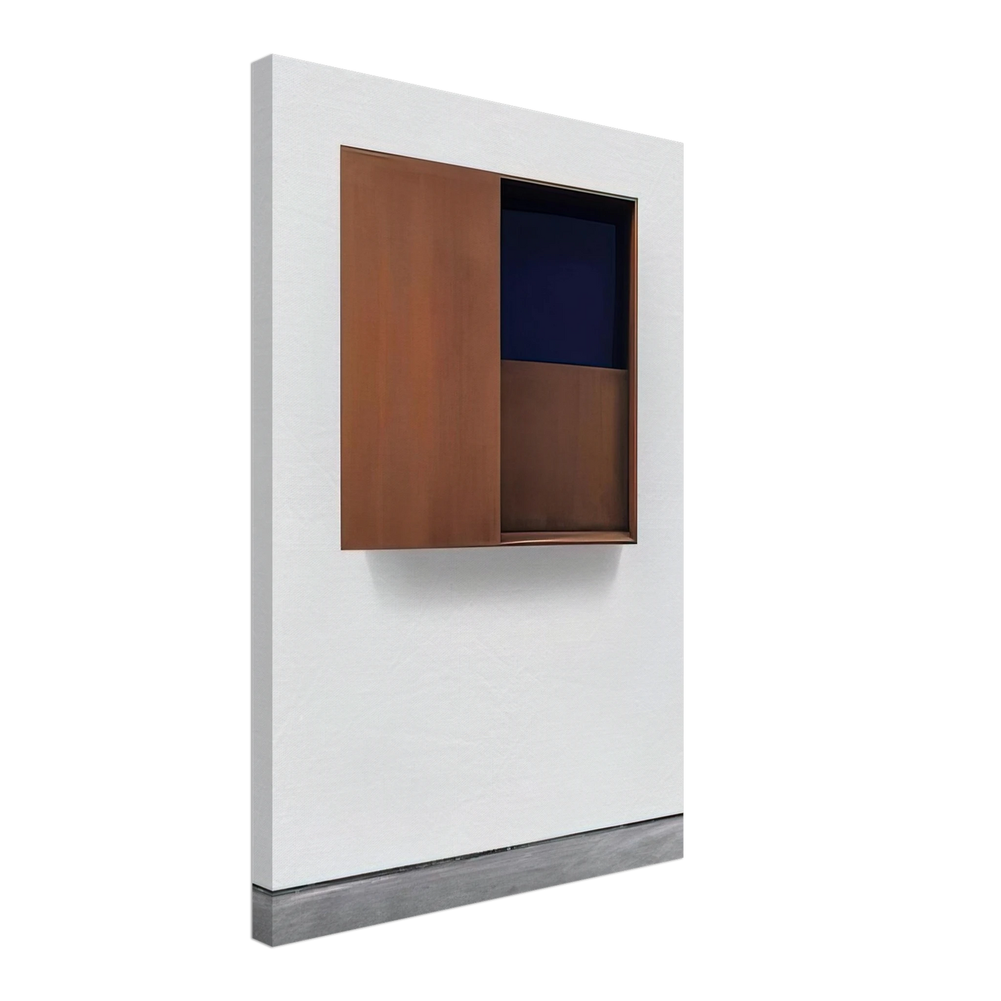 Donald Judd - Untitled JUDDO0516 - 1987 Canvas - 70x100 cm / 28x40 inches-canvas