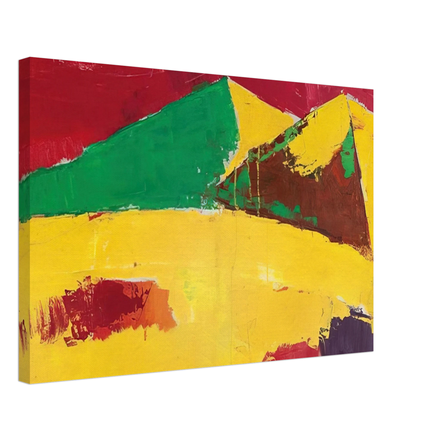 Nicolas de Stael - Sicile Agrigente - 1953 Canvas - 70x100 cm / 28x40 inches-canvas
