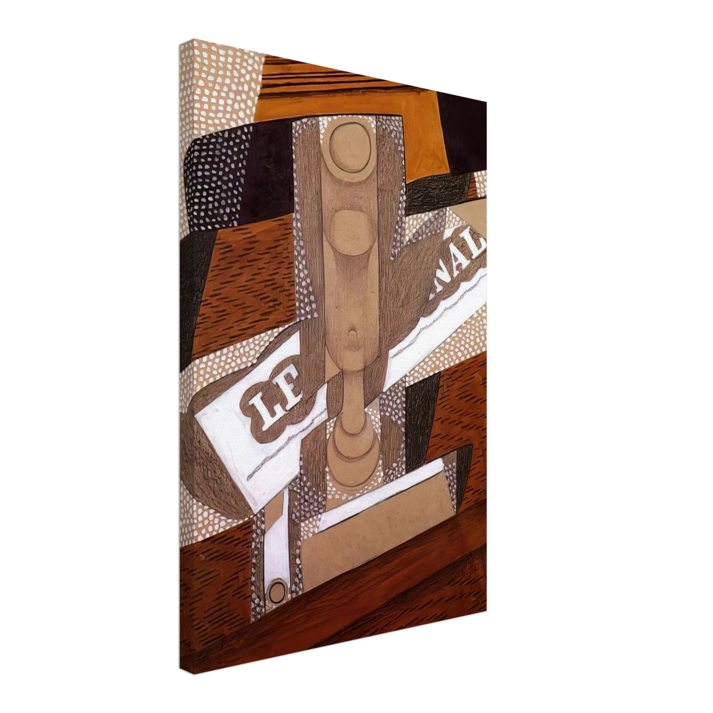 Juan Gris - THE PIPE 1916 Canvas - 70x100 cm / 28x40 inches-canvas