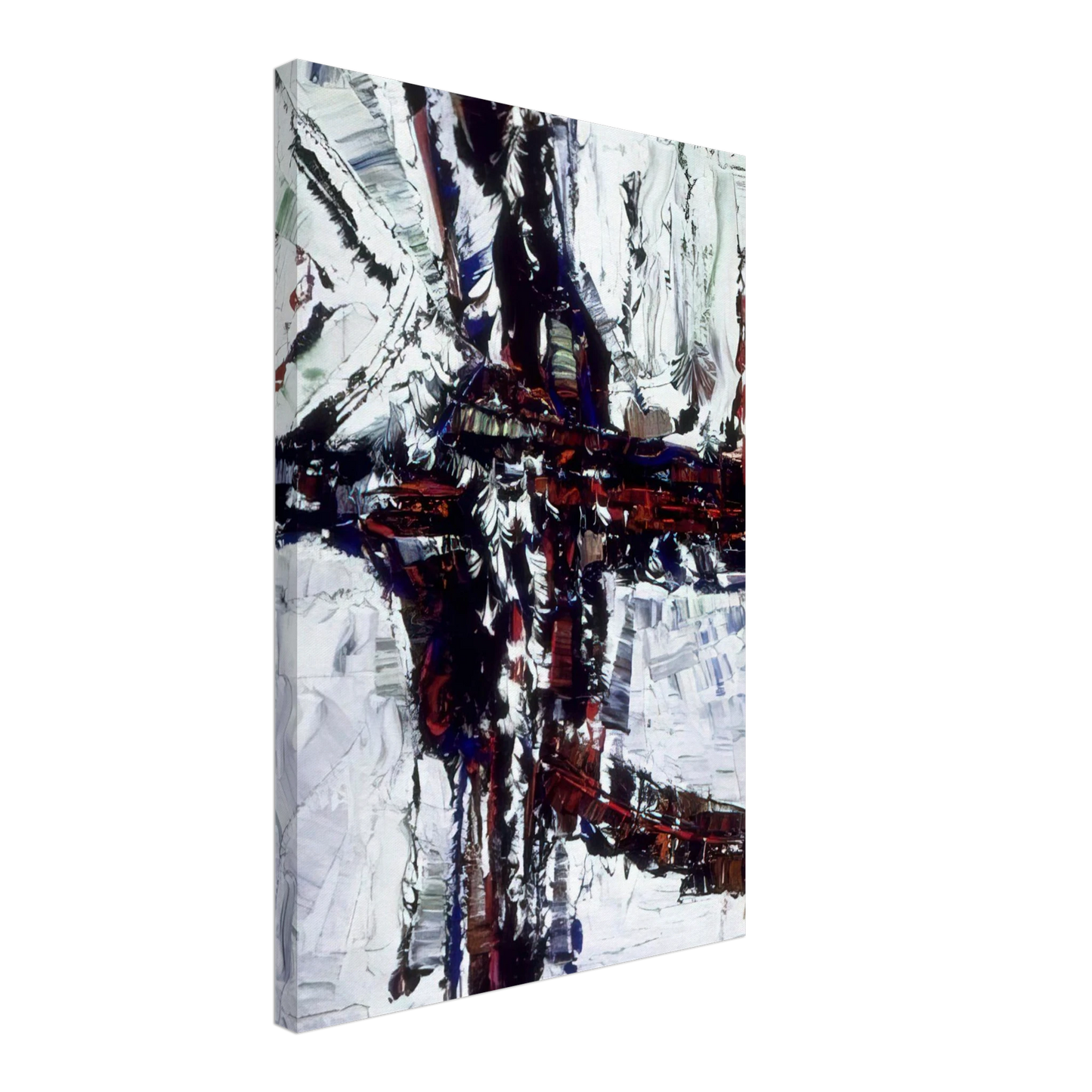 Jean-Paul Riopelle - Chemin d hiver Canvas - 70x100 cm / 28x40 inches-canvas
