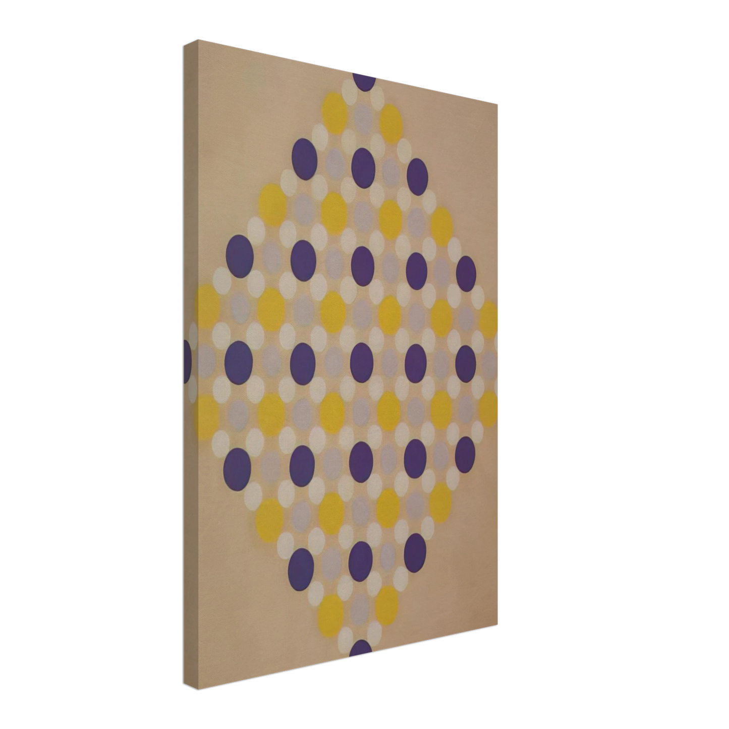 Thomas Downing - Untitled - 1963 Canvas - 40x60 cm / 16x24 inches-canvas