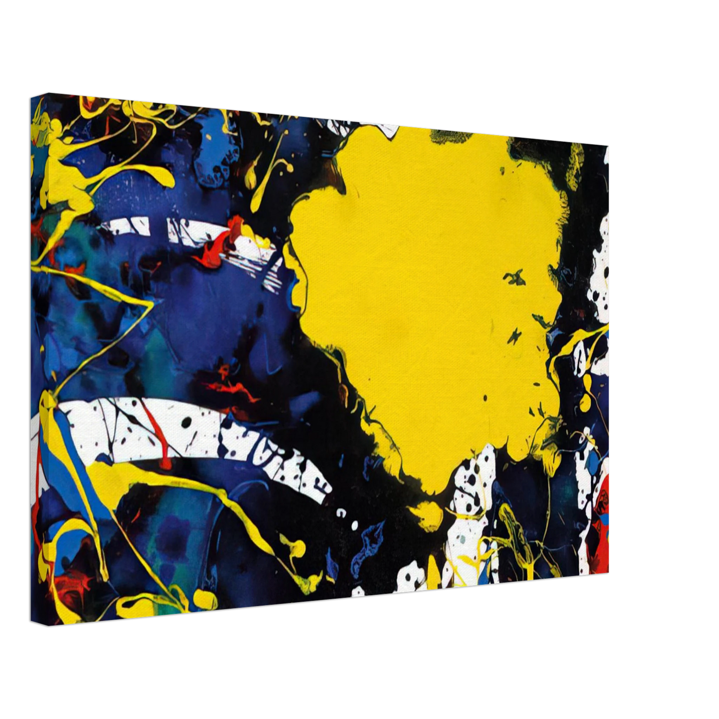 Sam Francis - Untitled SFP94-135 SFF 1805 Canvas - 40x60 cm / 16x24 inches-canvas