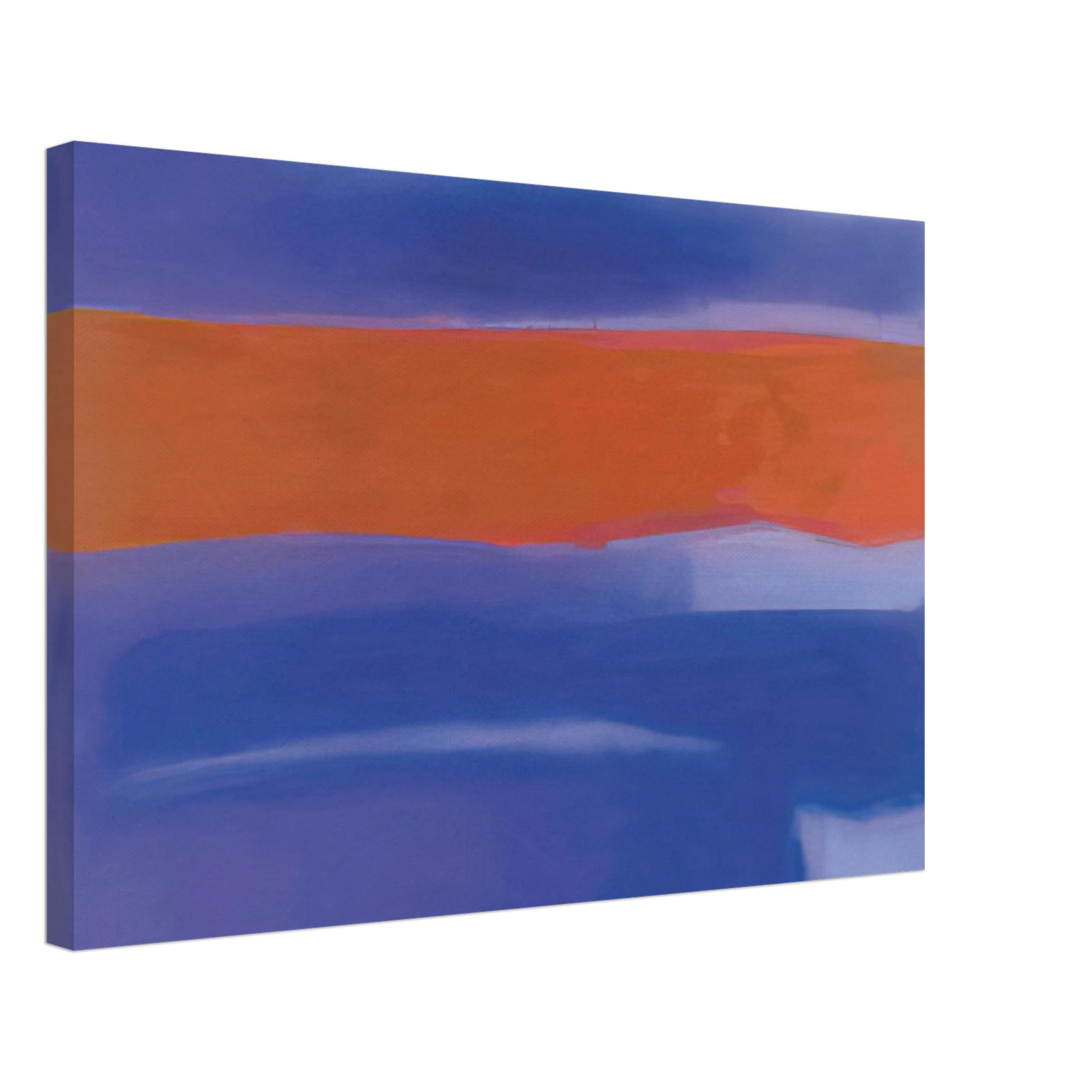 Esteban Vicente - UNTITLED 1980 Canvas - 70x100 cm / 28x40 inches-canvas