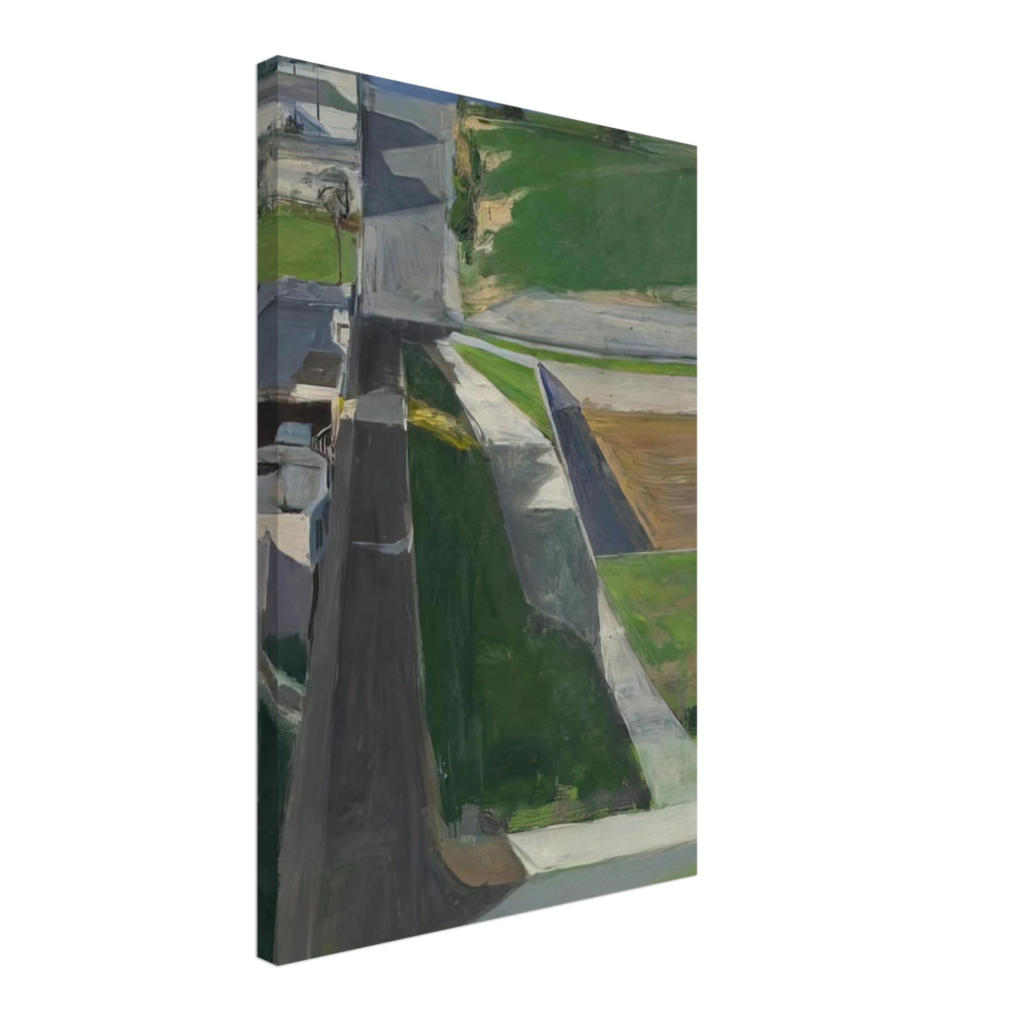 Richard Diebenkorn - Cityscape I Canvas - 40x60 cm / 16x24 inches-canvas