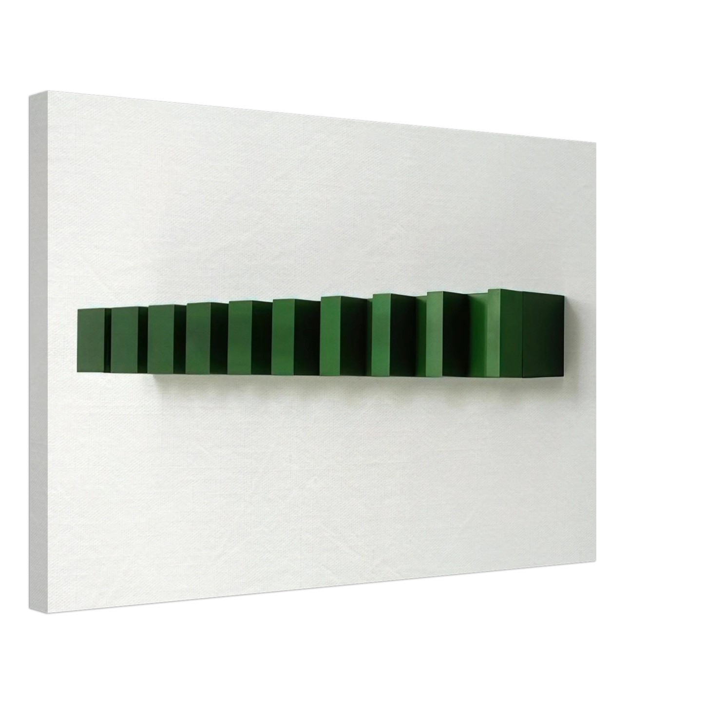 Donald Judd - Untitled Bernstein 74-8 - 1974 Canvas - 40x60 cm / 16x24 inches-canvas
