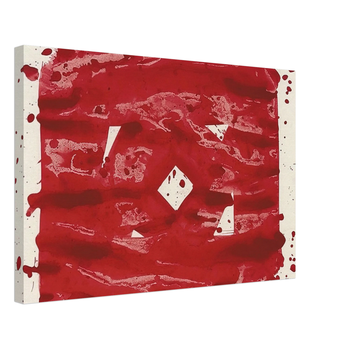 Sam Francis - Untitled - SF78-235 Canvas - 40x60 cm / 16x24 inches-canvas