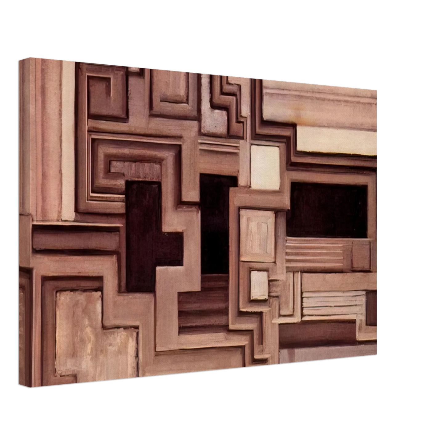 Frantisek Kupka - Two grays II Canvas - 70x100 cm / 28x40 inches-canvas