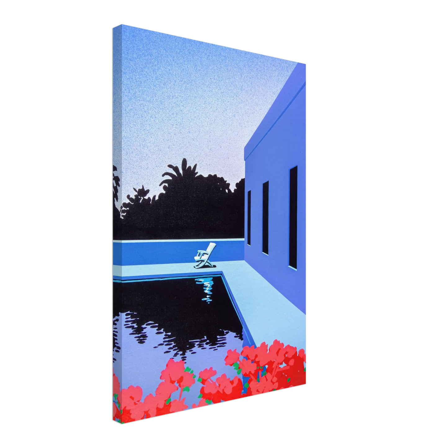 Hiroshi Nagai - Longs for Summer Canvas - 40x60 cm / 16x24 inches-canvas