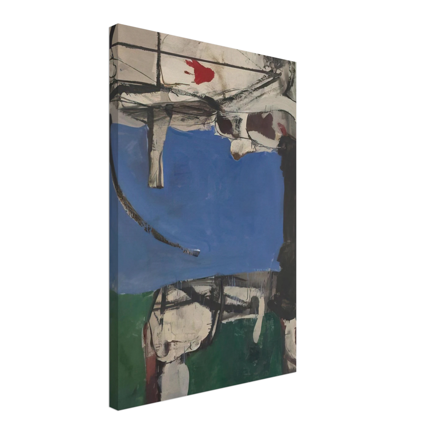 Richard Diebenkorn - Urbana #2 The Archer Canvas - 70x100 cm / 28x40 inches-canvas
