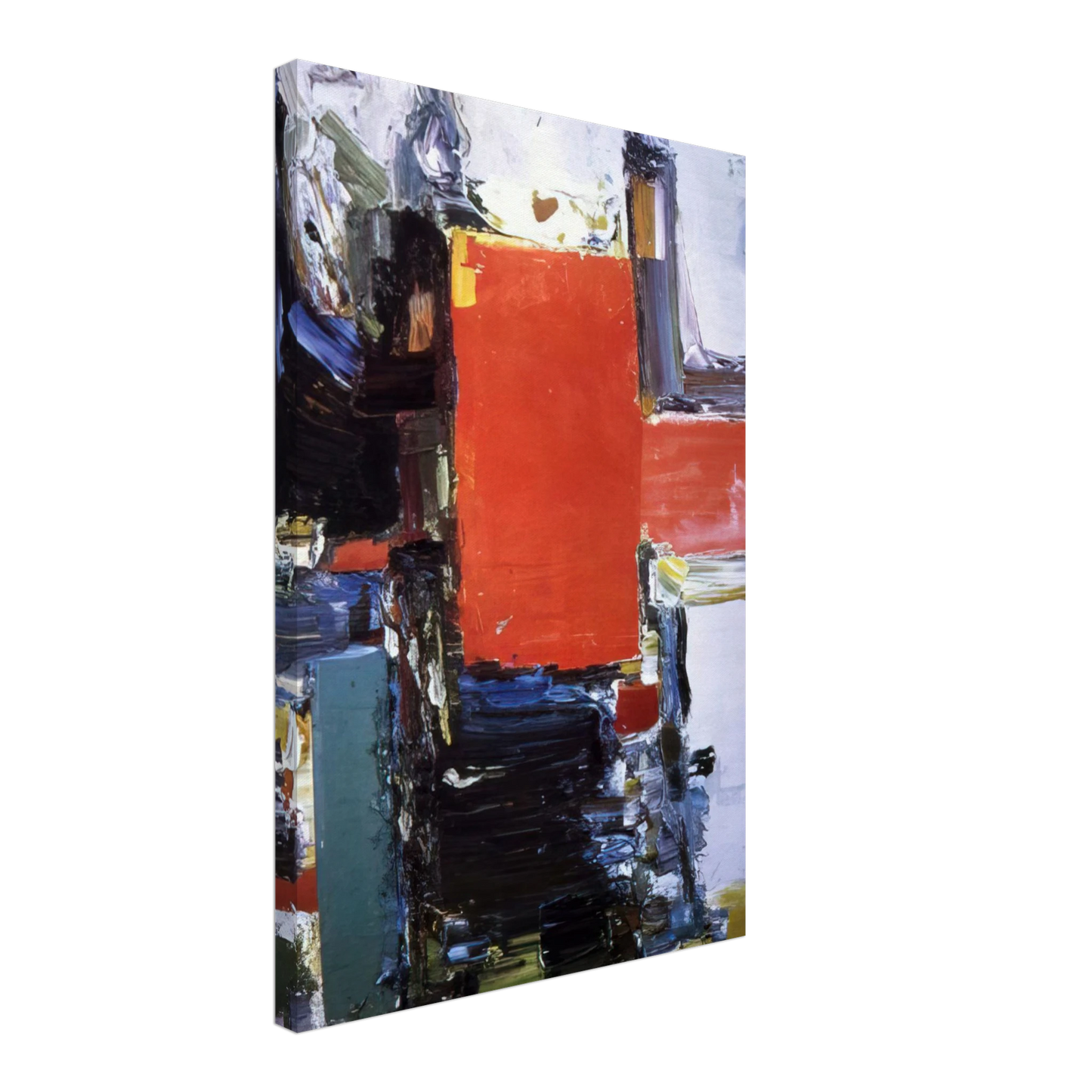 Hans Hofmann - Bird Cage Variation II Canvas - 40x60 cm / 16x24 inches-canvas