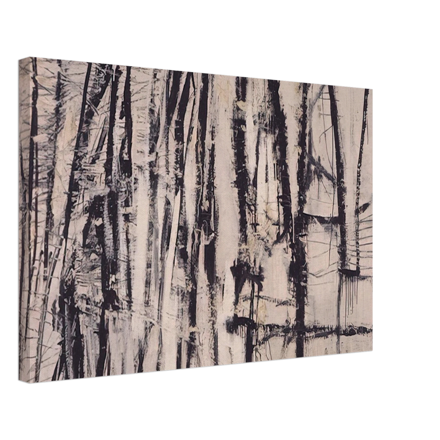 Cy Twombly - Quarzeat Canvas - 40x60 cm / 16x24 inches-canvas