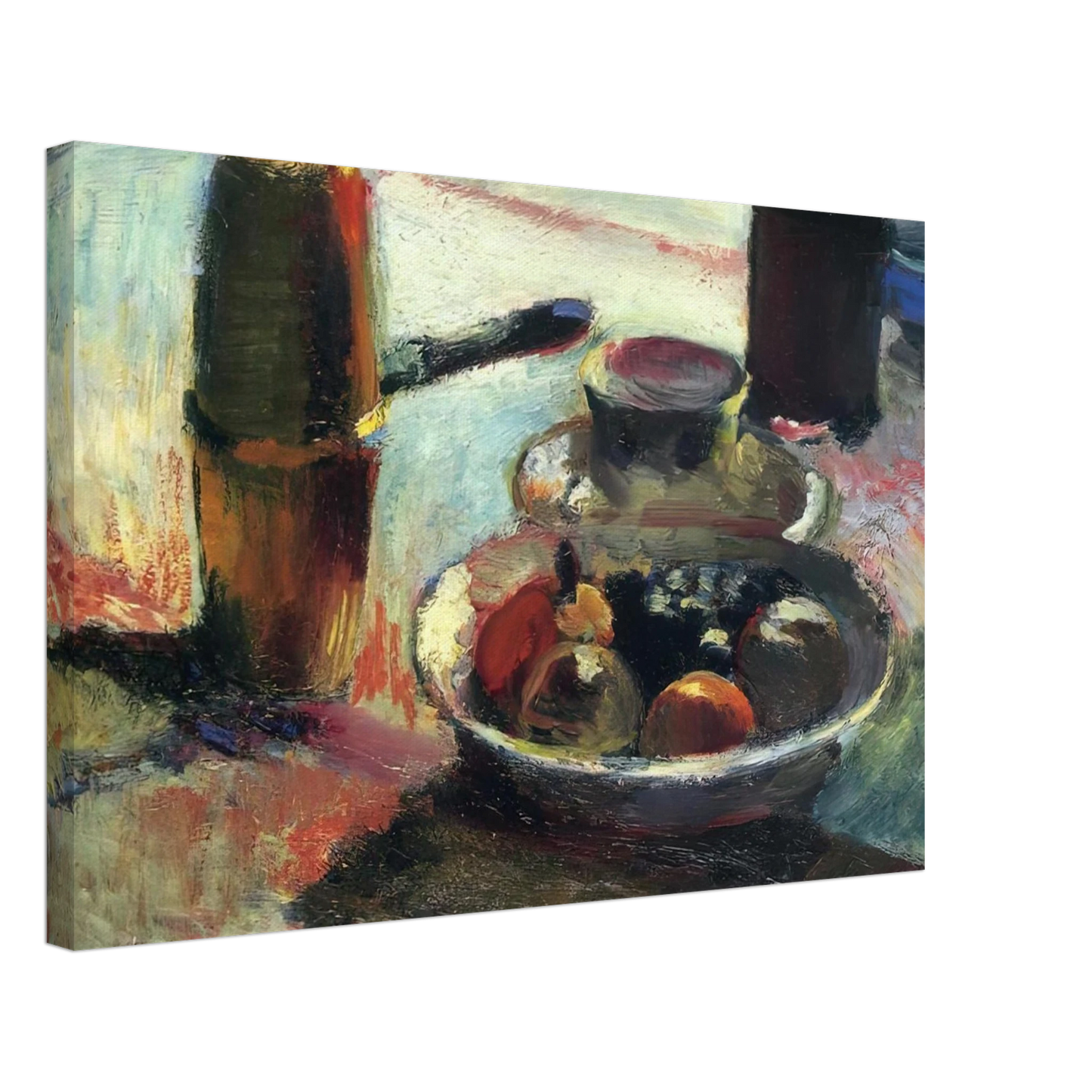 Henri Matisse - FRUIT AND COFFEE POT Canvas - 70x100 cm / 28x40 inches-canvas
