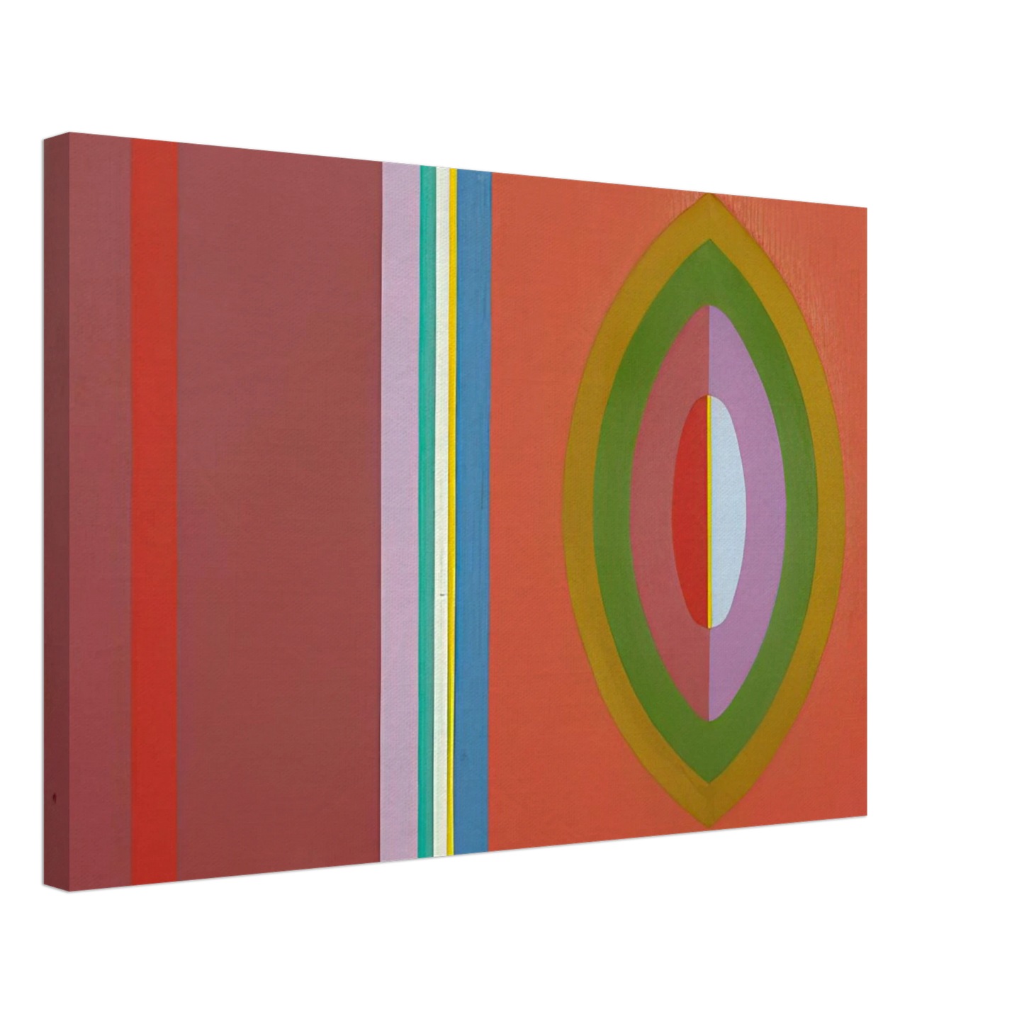 John Ferren - Quiet - 1965 Canvas - 40x60 cm / 16x24 inches-canvas