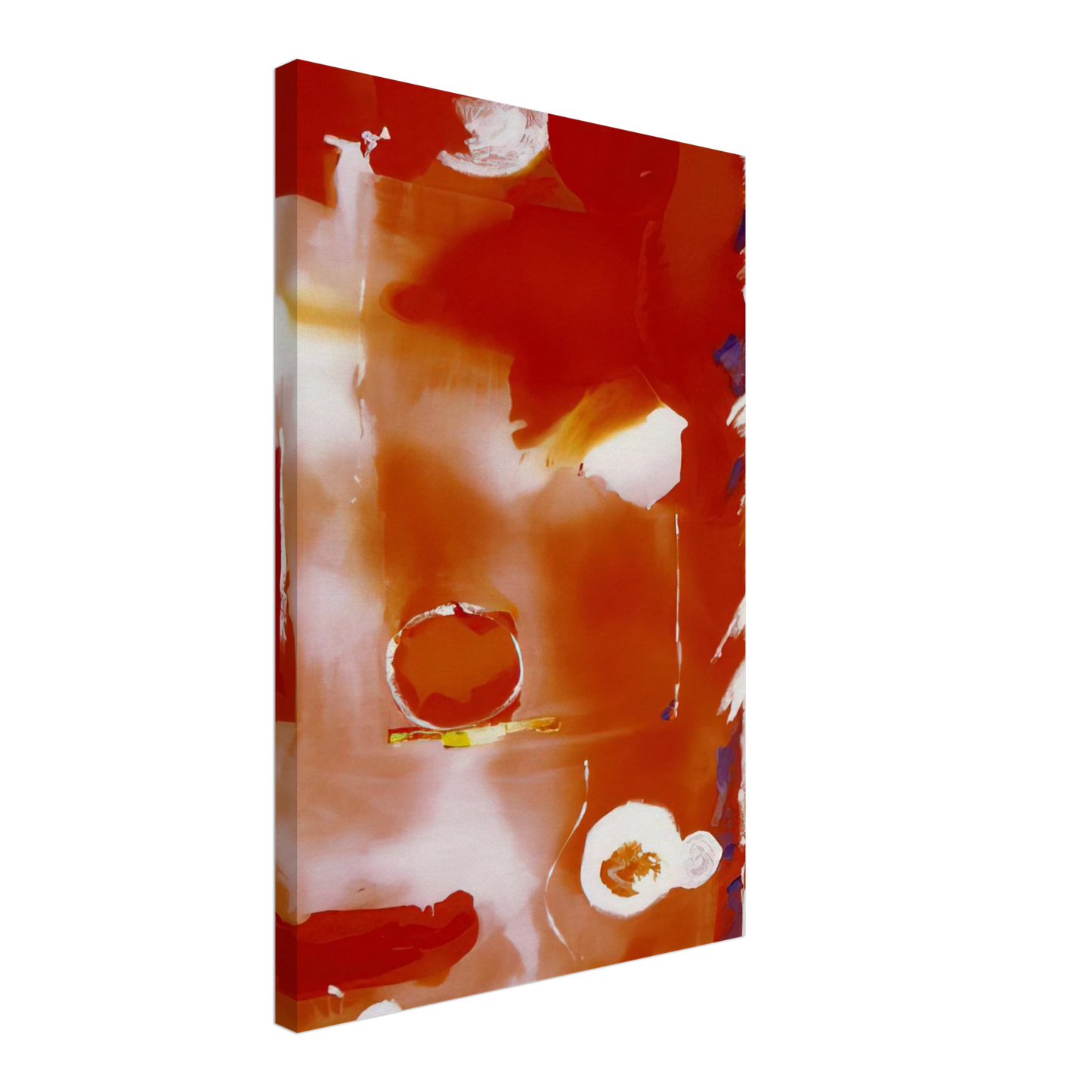 Helen Frankenthaler - Seeing the Moon on a Hot Summer Day - 1987 Canvas - 70x100 cm / 28x40 inches-canvas