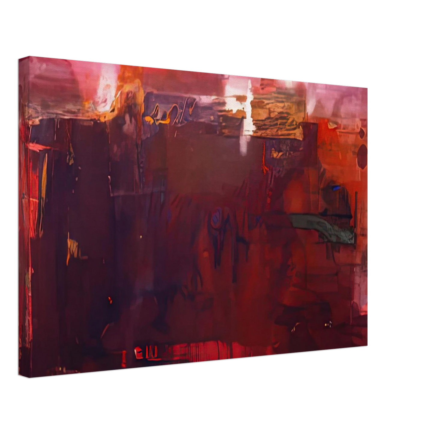 Helen Frankenthaler - Carousel, 1979- Canvas - 70x100 cm / 28x40 inches-canvas