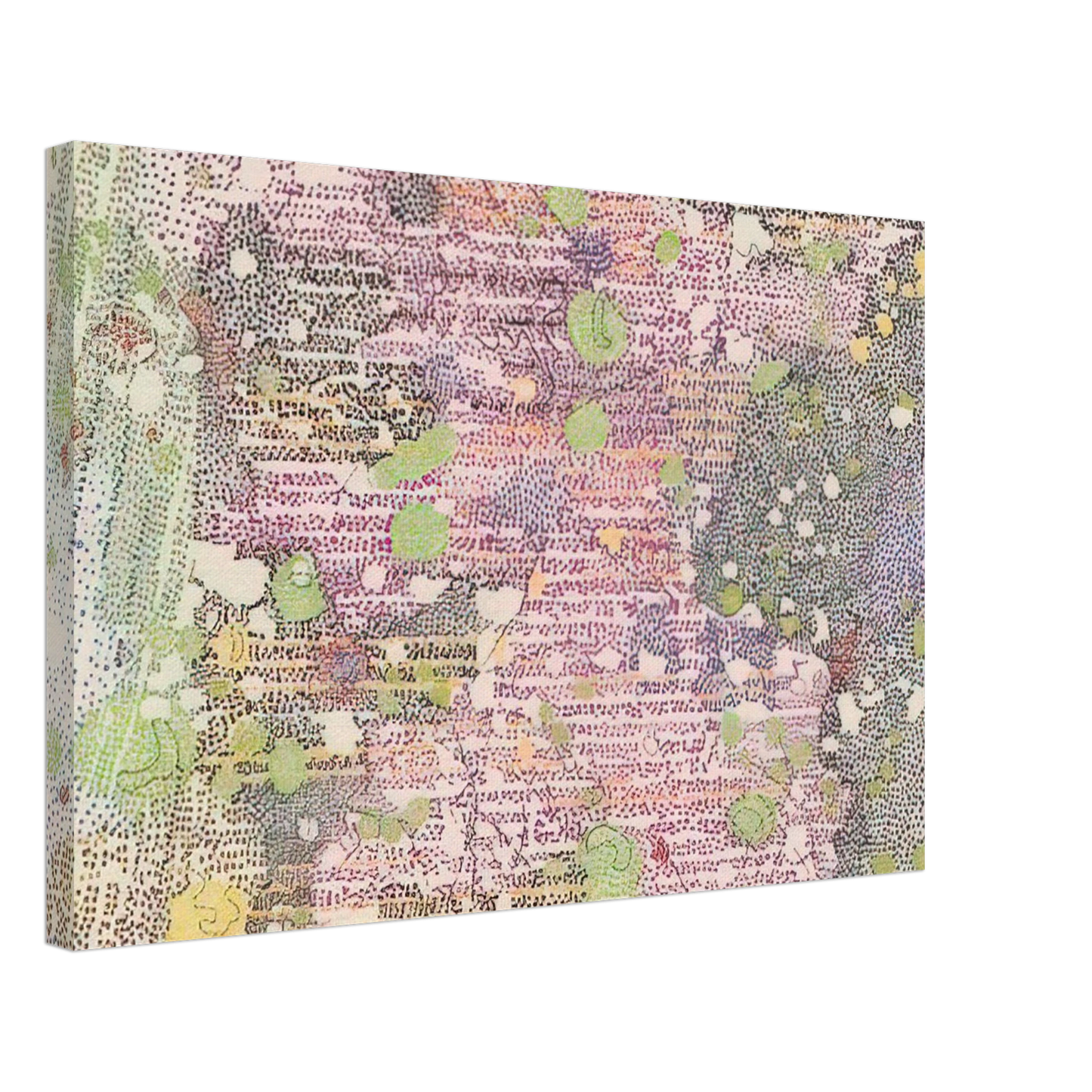 Nancy Graves - I Part of Sabine D Region, Southwest Mare Tranquilitatis from Lithographs Based on Geologic Maps of Lunar Orbiter and Apollo Landing Sites - 1972 Canvas - 40x60 cm / 16x24 inches-canvas