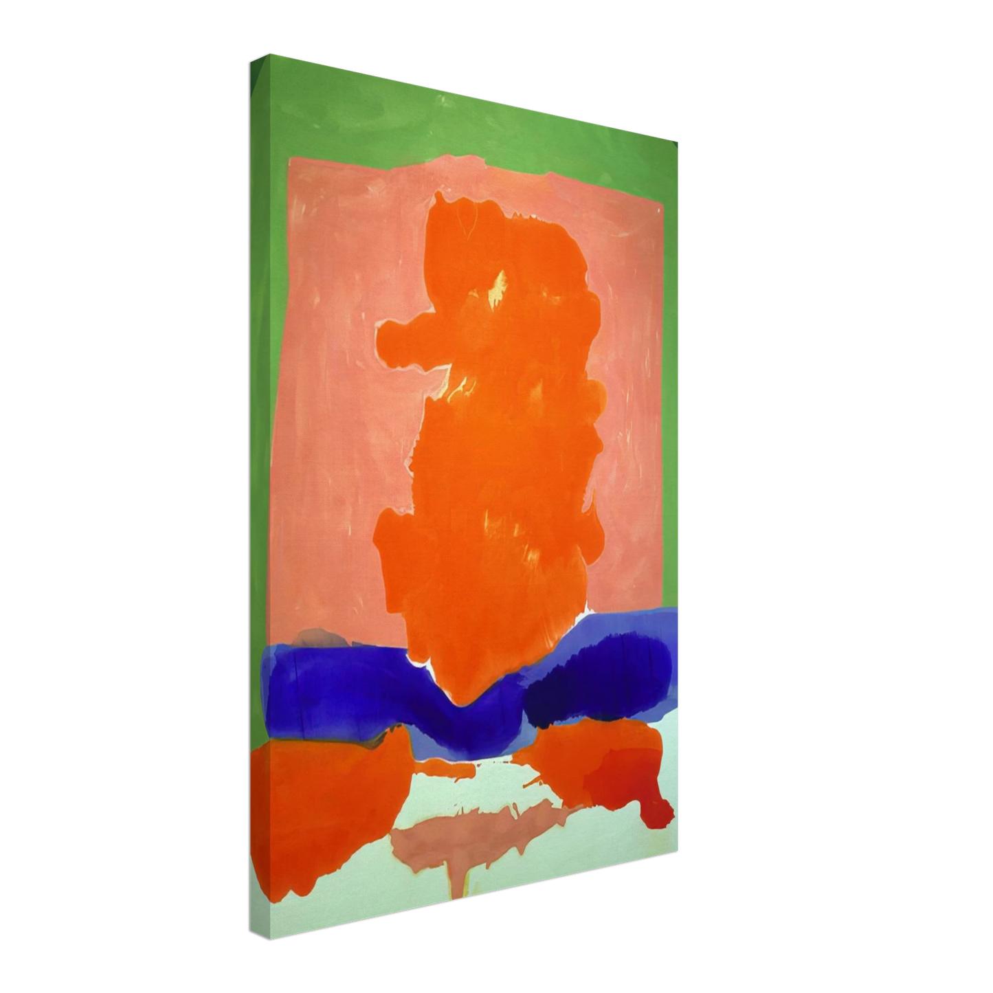Helen Frankenthaler - Small s Paradise - 1964 Canvas - 70x100 cm / 28x40 inches-canvas