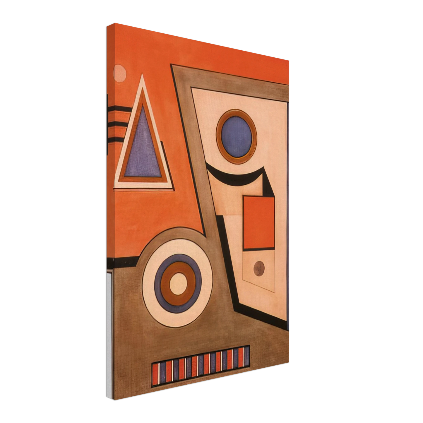 Carmelo Arden Quin - Almagro - Concretism Canvas - 40x60 cm / 16x24 inches-canvas