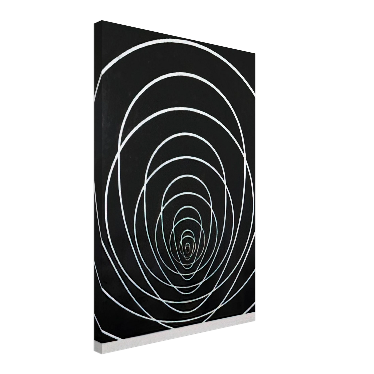 Clarence Holbrook Carter - Concentric Space - 1969 Canvas - 70x100 cm / 28x40 inches-canvas