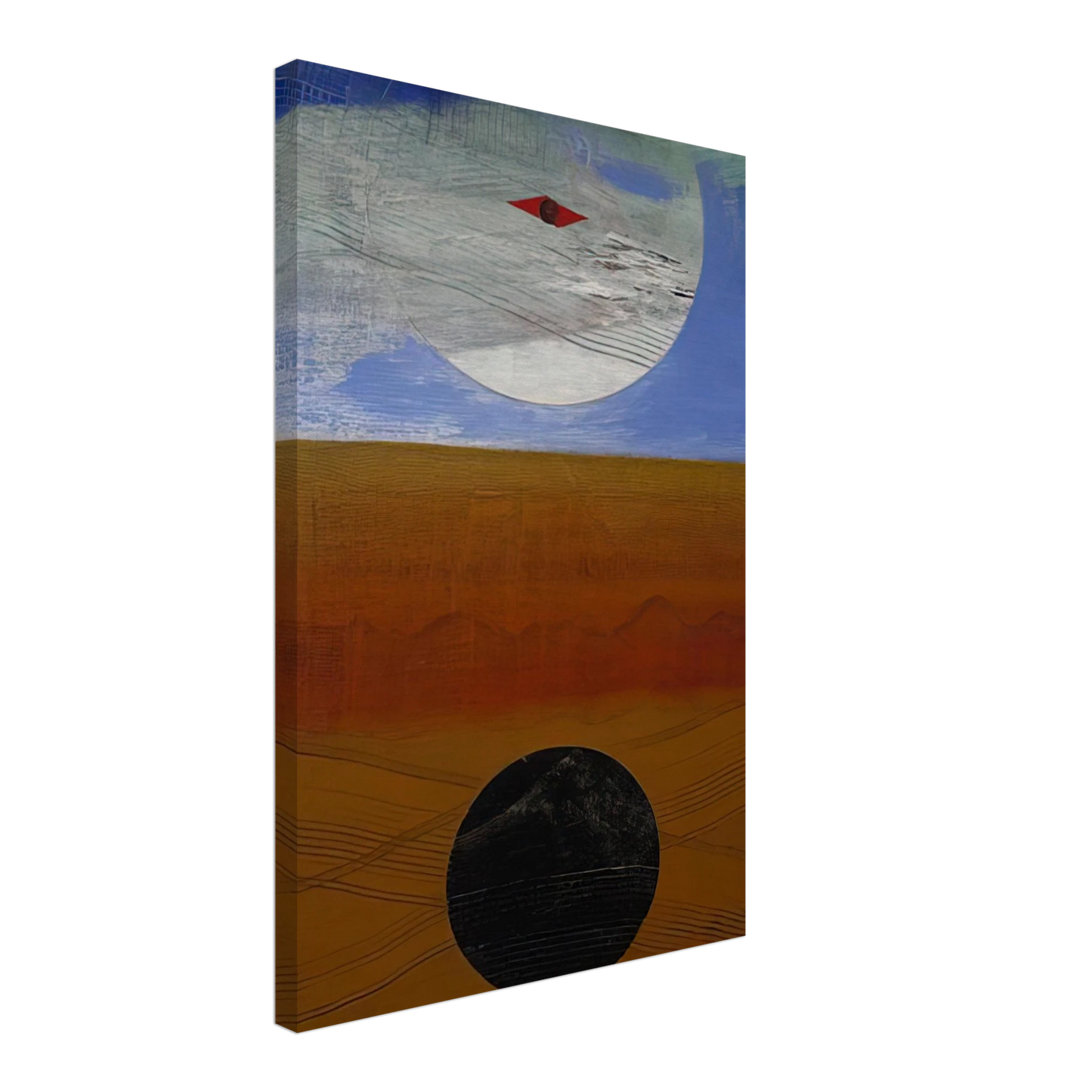 Max Ernst - Sea and Sun Canvas - 40x60 cm / 16x24 inches-canvas