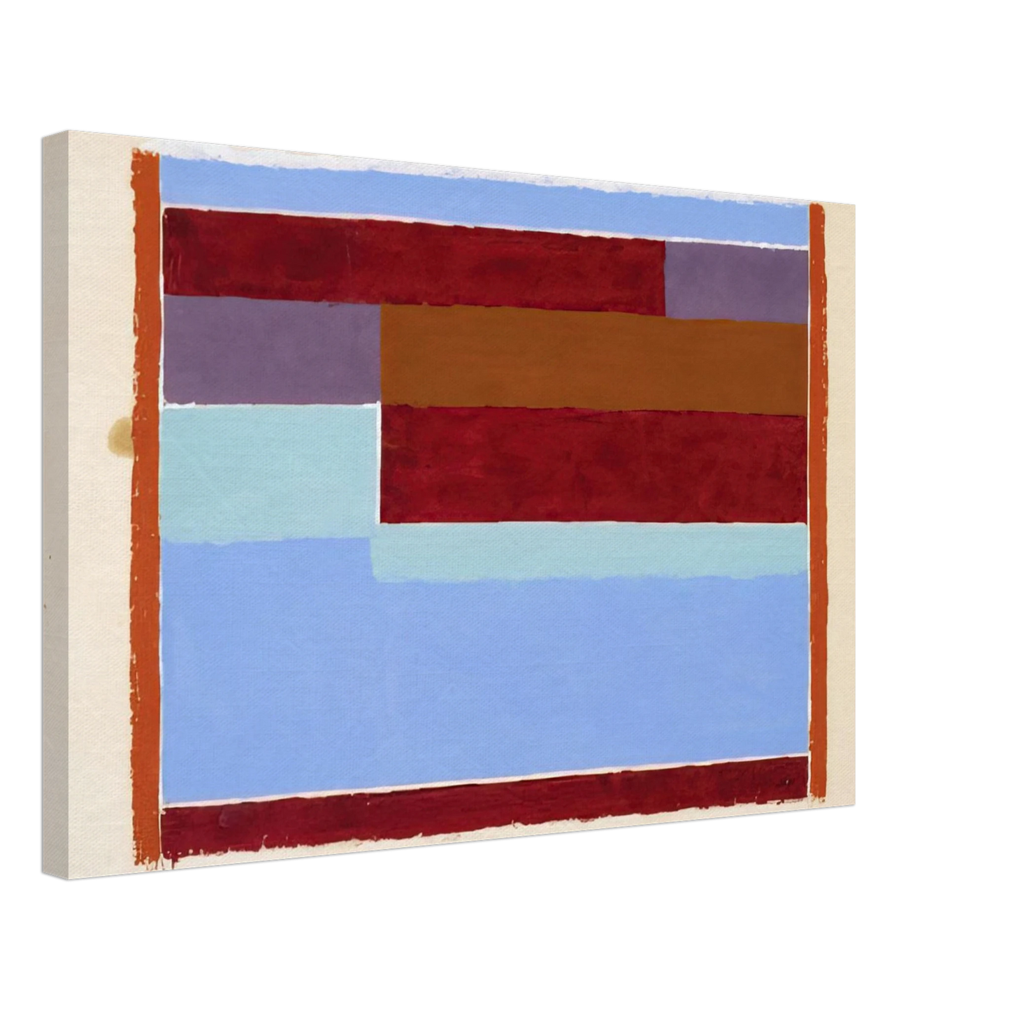 Josef Albers - UNTITLED ABSTRACTION VIII 1937 Canvas - 40x60 cm / 16x24 inches-canvas