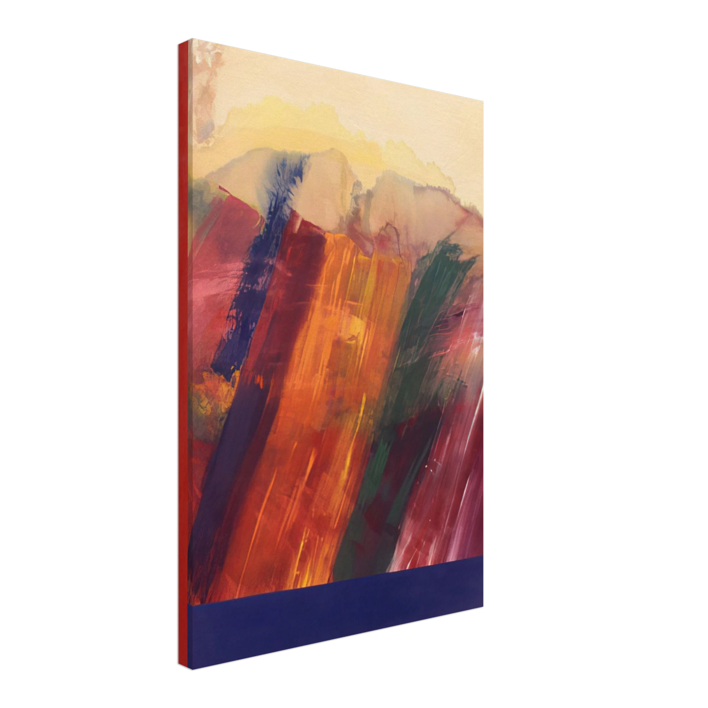 Ronnie Landfield - Garden of Delight - 1971 Canvas - 70x100 cm / 28x40 inches-canvas