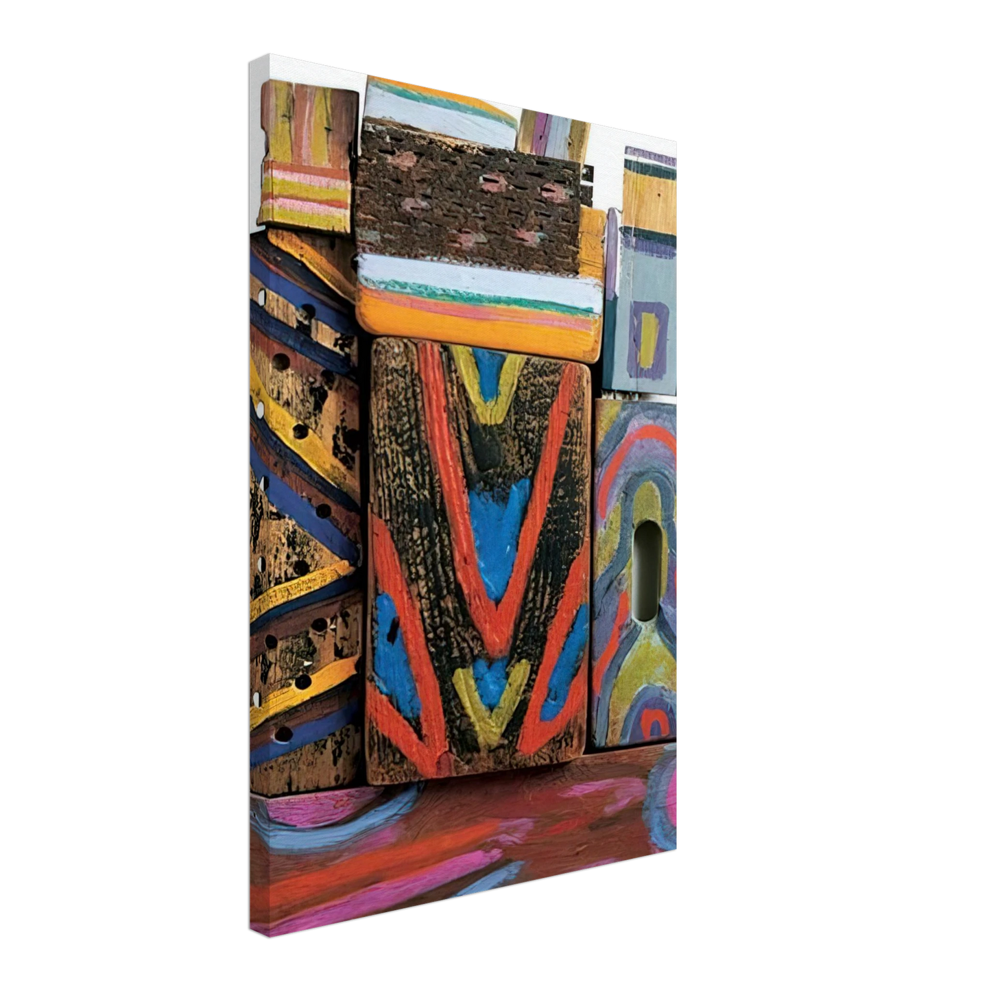 Betty Parsons - Totem Materia-R - 1980 Canvas - 40x60 cm / 16x24 inches-canvas