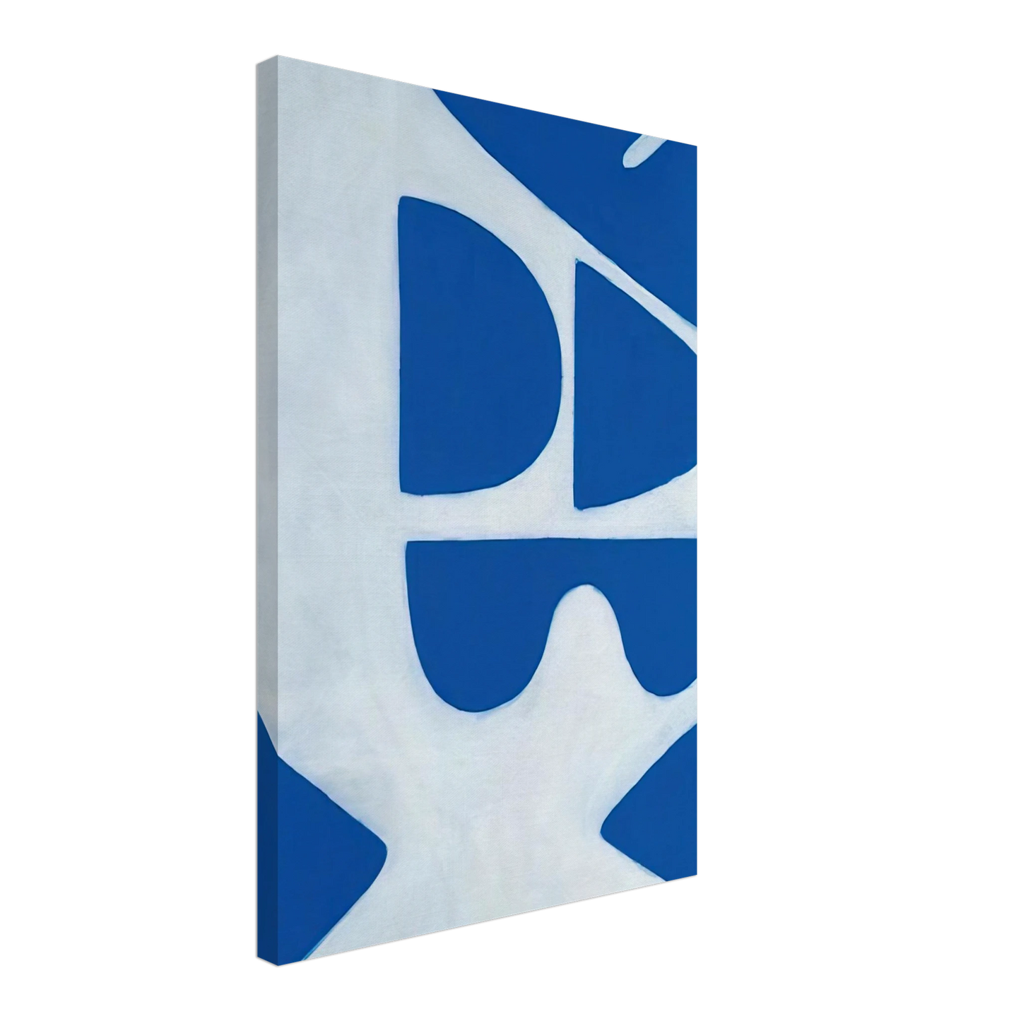 William Scott - Berlin Blues 6 - 1966 Canvas - 40x60 cm / 16x24 inches-canvas