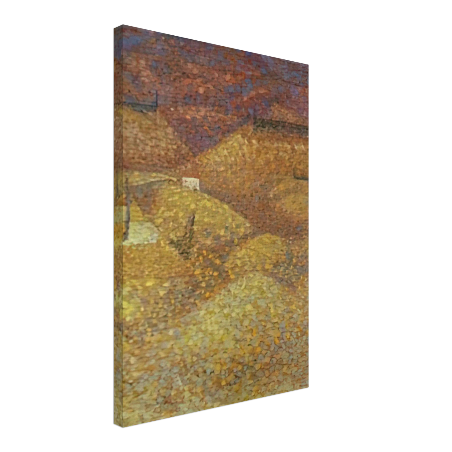 Bridget Riley - PINK LANDSCAPE 1960 Canvas - 70x100 cm / 28x40 inches-canvas