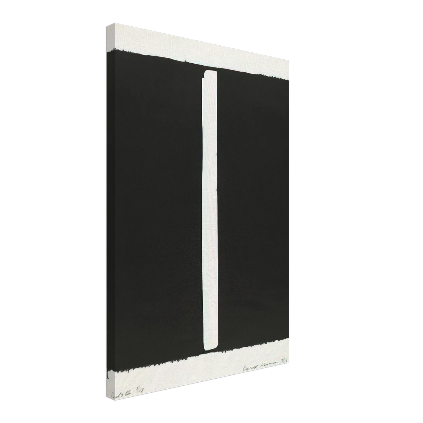 Barnett Newman - Canto III Canvas - 40x60 cm / 16x24 inches-canvas