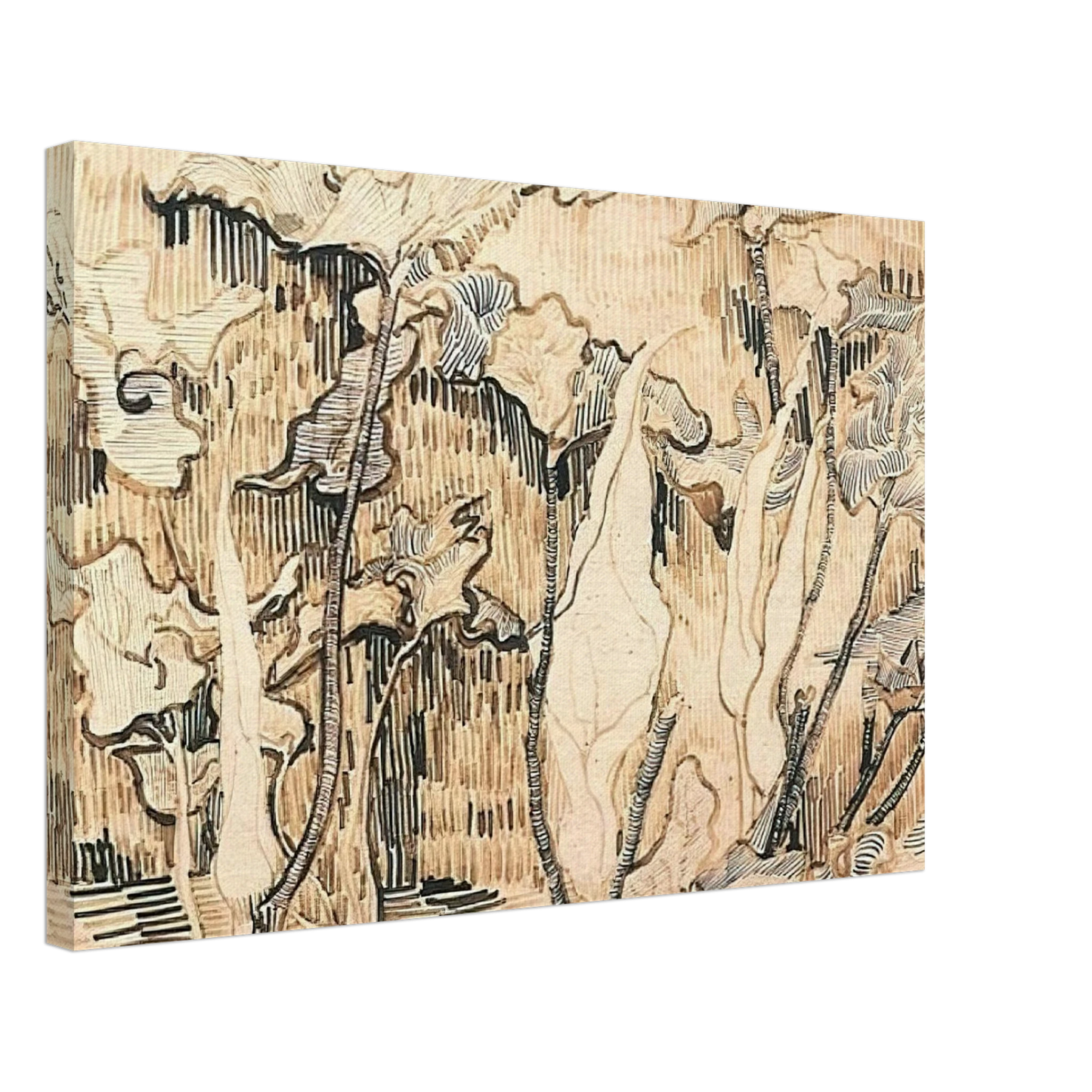 Vincent van Gogh - Arums Canvas - 70x100 cm / 28x40 inches-canvas