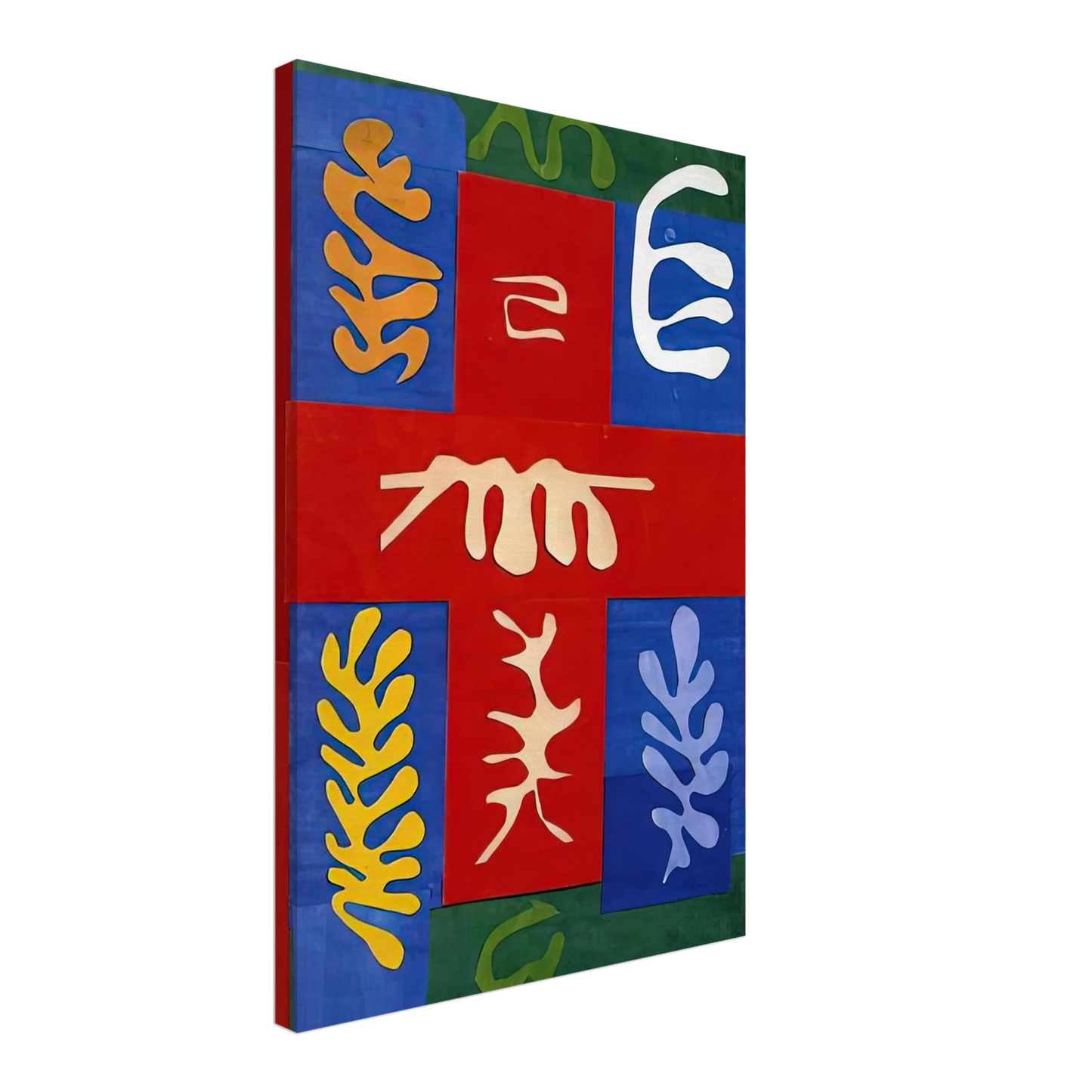 Henri Matisse - CUT OUTS 4 Canvas - 40x60 cm / 16x24 inches-canvas