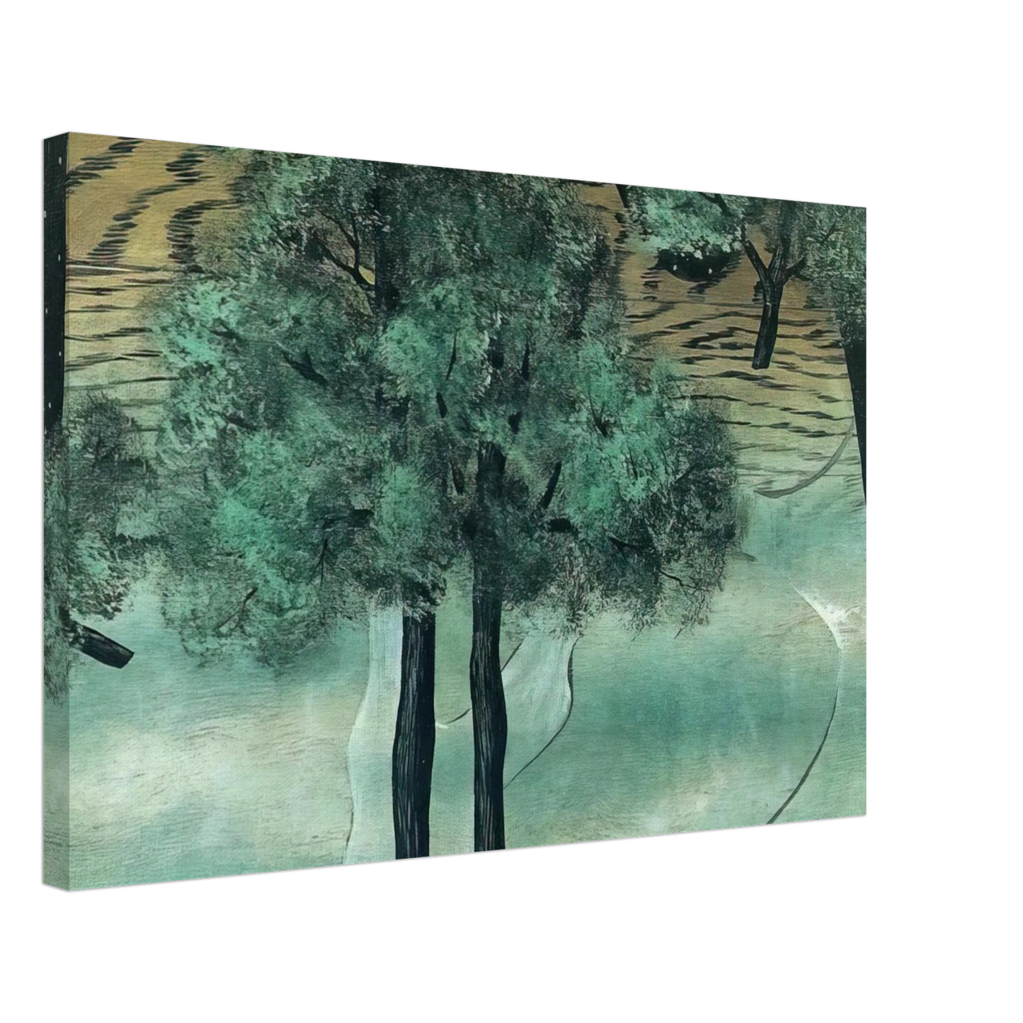 Rene Magritte - THE CULTIVATION OF IDEAS 1927 Canvas - 70x100 cm / 28x40 inches-canvas