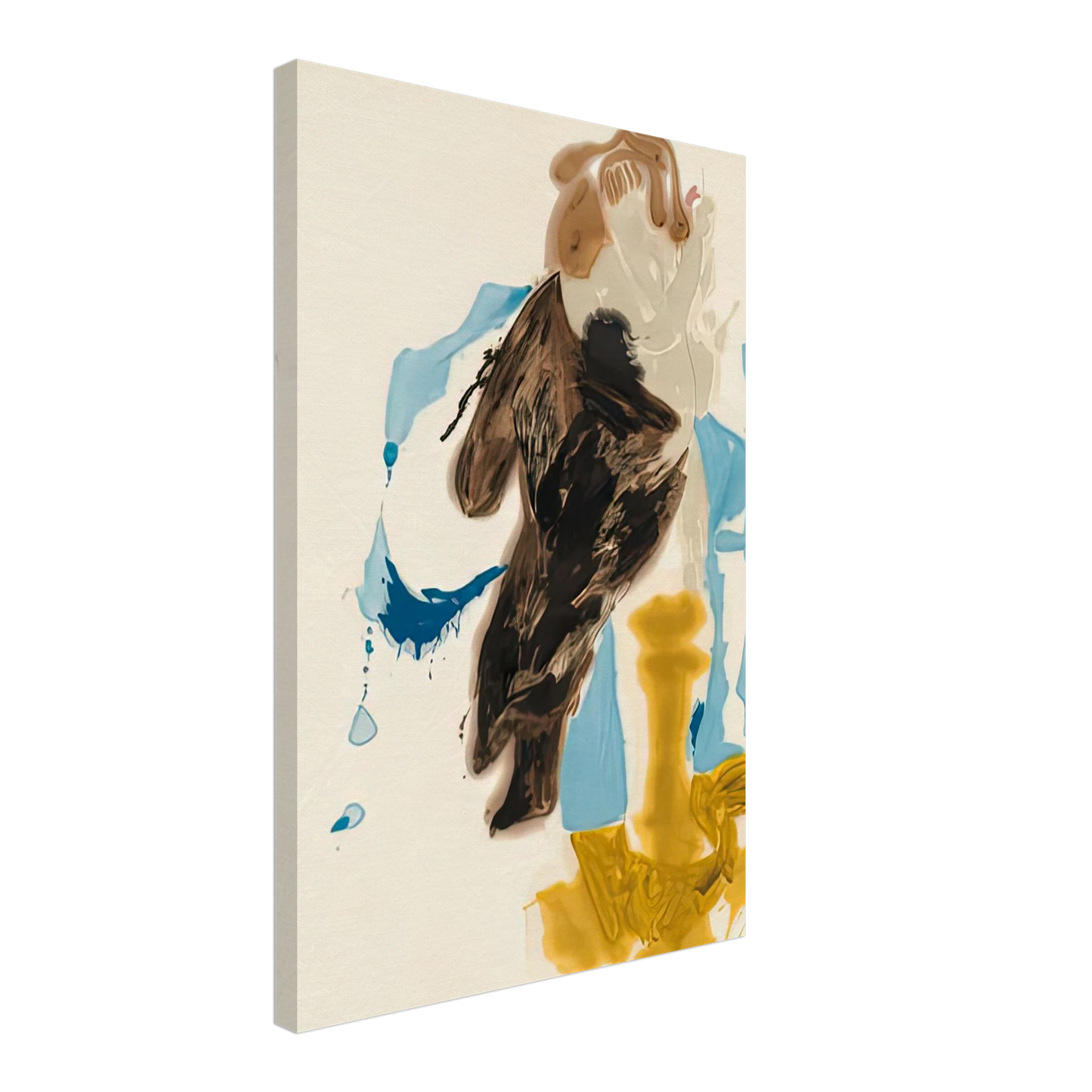Helen Frankenthaler - After Rubens, 1961- Canvas - 40x60 cm / 16x24 inches-canvas