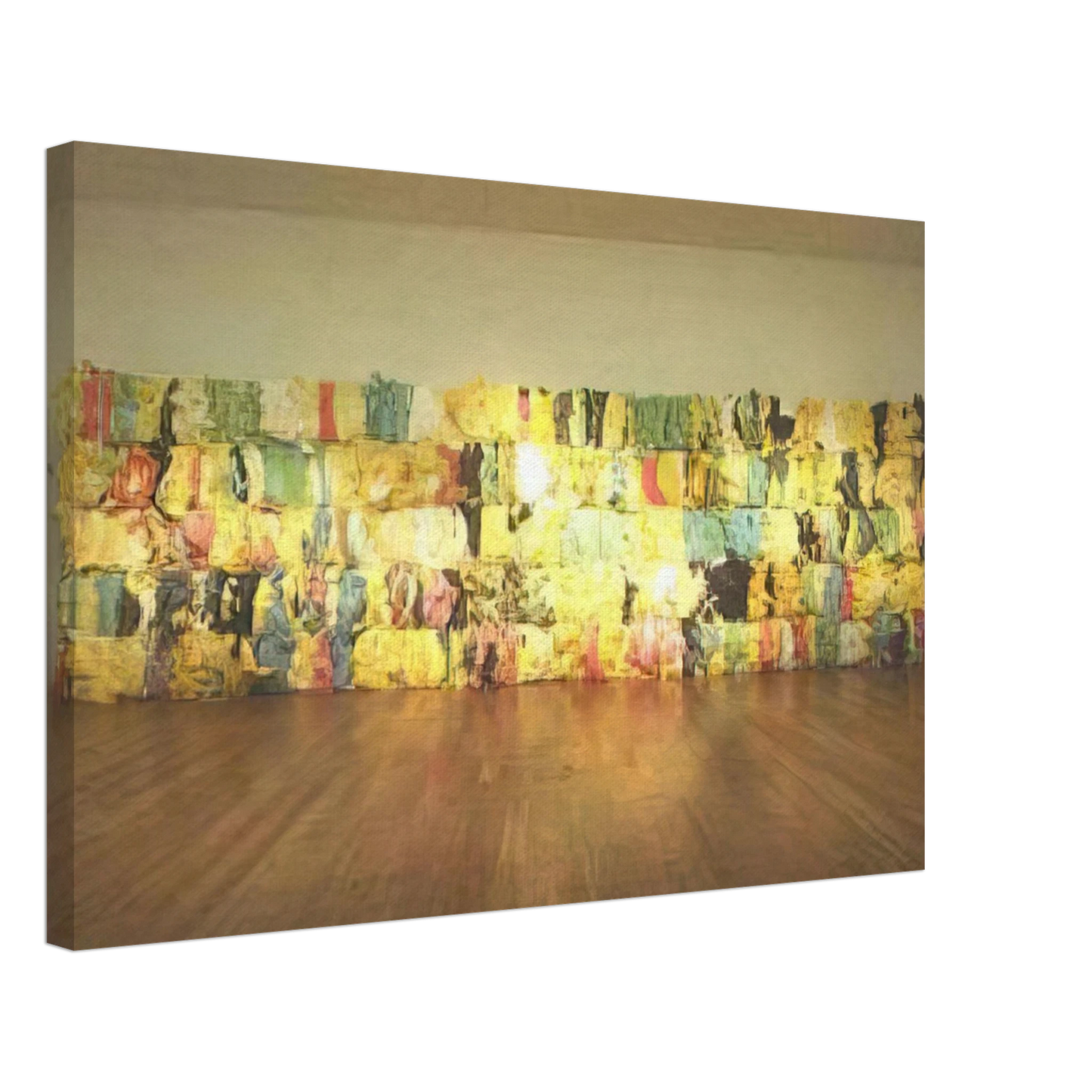 Joao Vieira - Cortina de Espuma - 2001 Canvas - 70x100 cm / 28x40 inches-canvas