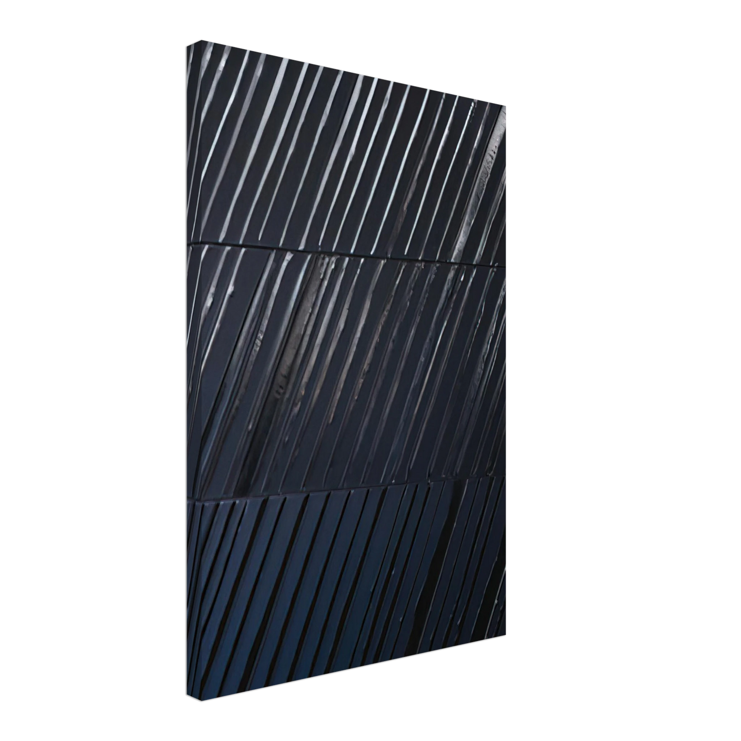 Pierre Soulages - Peinture 244 x 181 cm, 25 avril 2011 - 2011 Canvas - 70x100 cm / 28x40 inches-canvas