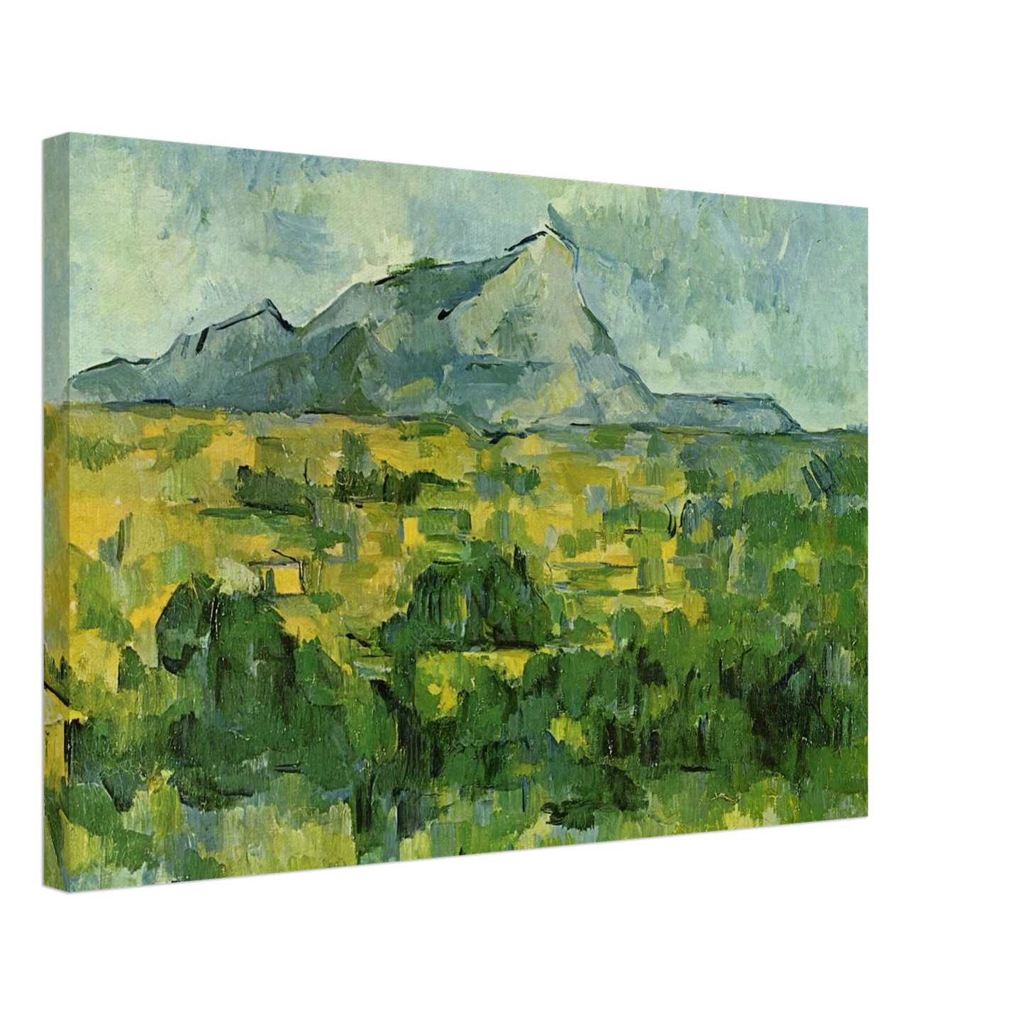 Paul Cezanne - Mont Sainte-Victoire Canvas - 40x60 cm / 16x24 inches-canvas