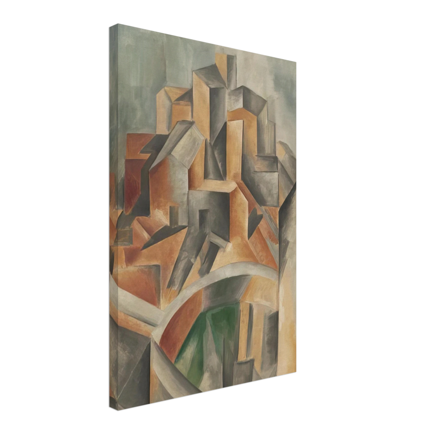 Pablo Picasso - The Reservoir, Horta de Ebro Canvas - 40x60 cm / 16x24 inches-canvas