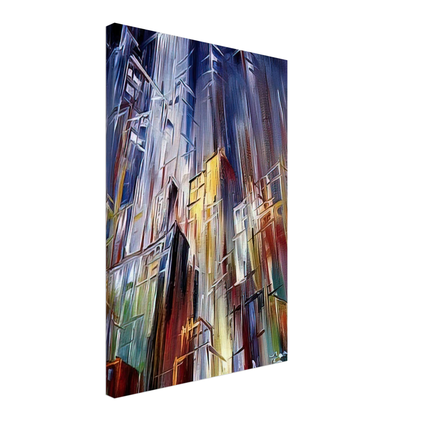 Konrad Zuse - Growth Canvas - 40x60 cm / 16x24 inches-canvas