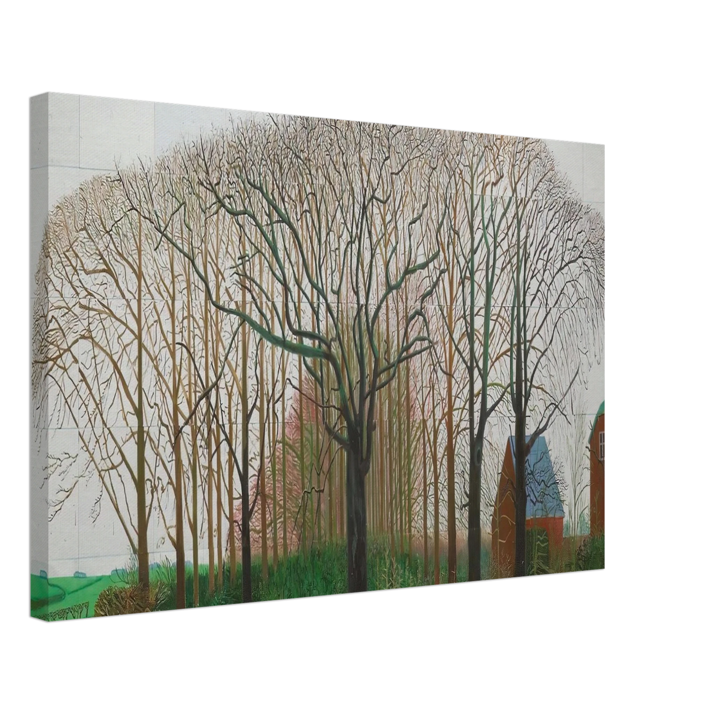 David Hockney - David Hockney Canvas - 40x60 cm / 16x24 inches-canvas