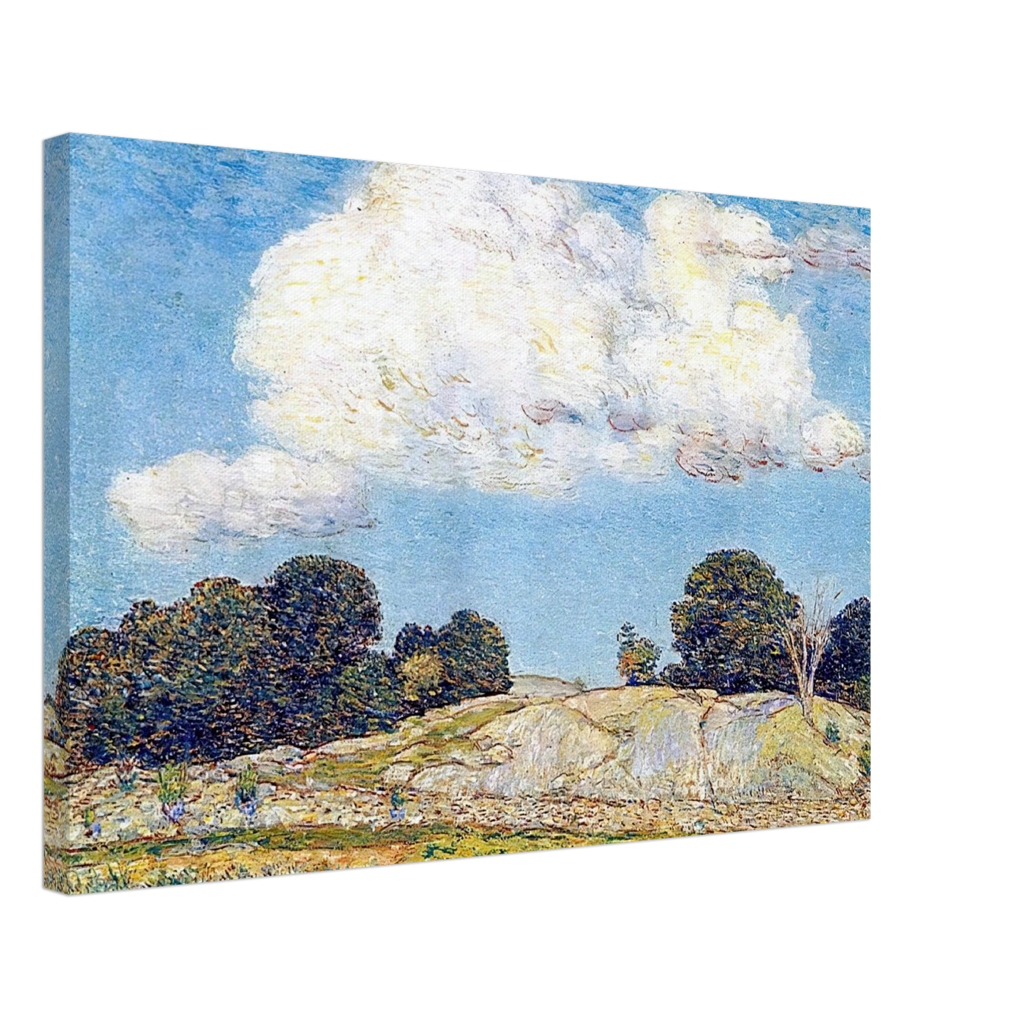 Childe Hassam - Dragon Cloud, Old Lyme Canvas - 70x100 cm / 28x40 inches-canvas