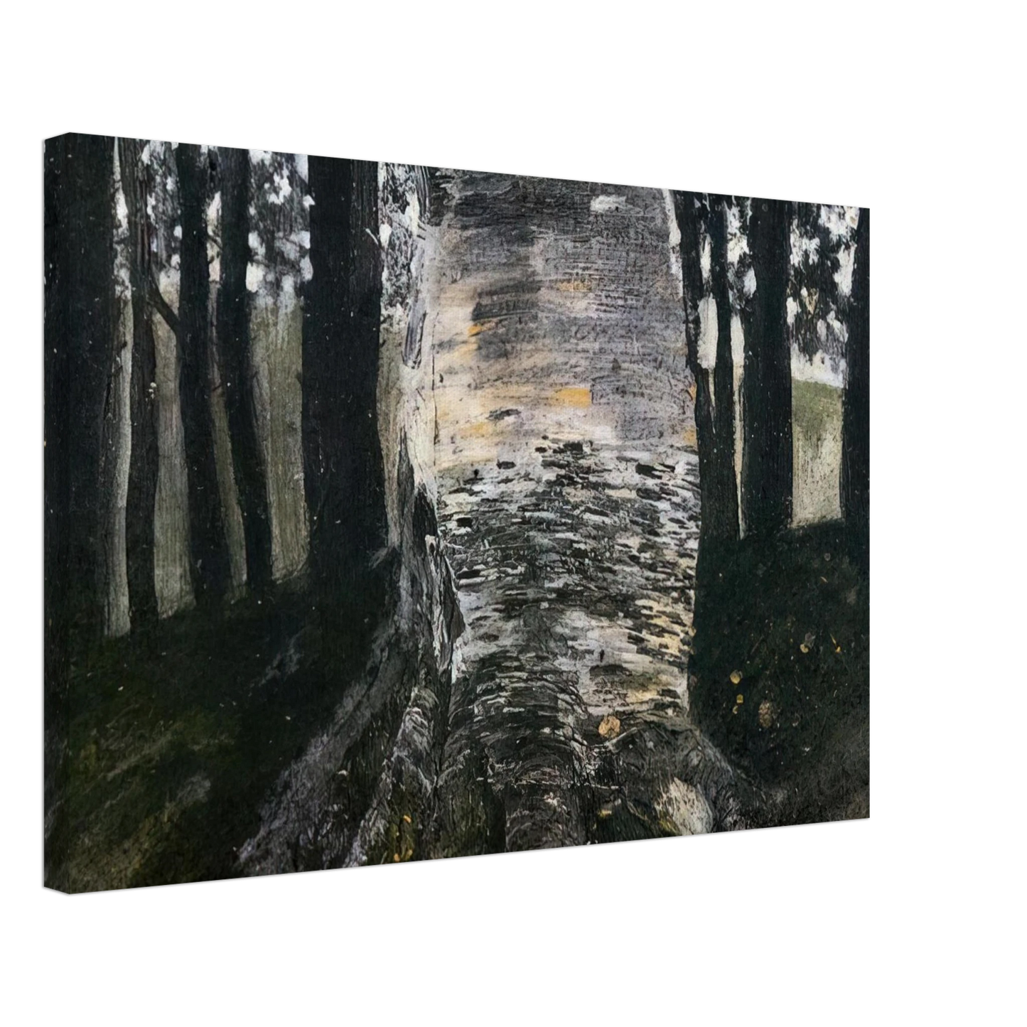 Gustav Klimt - BIRCH IN A FOREST Canvas - 70x100 cm / 28x40 inches-canvas