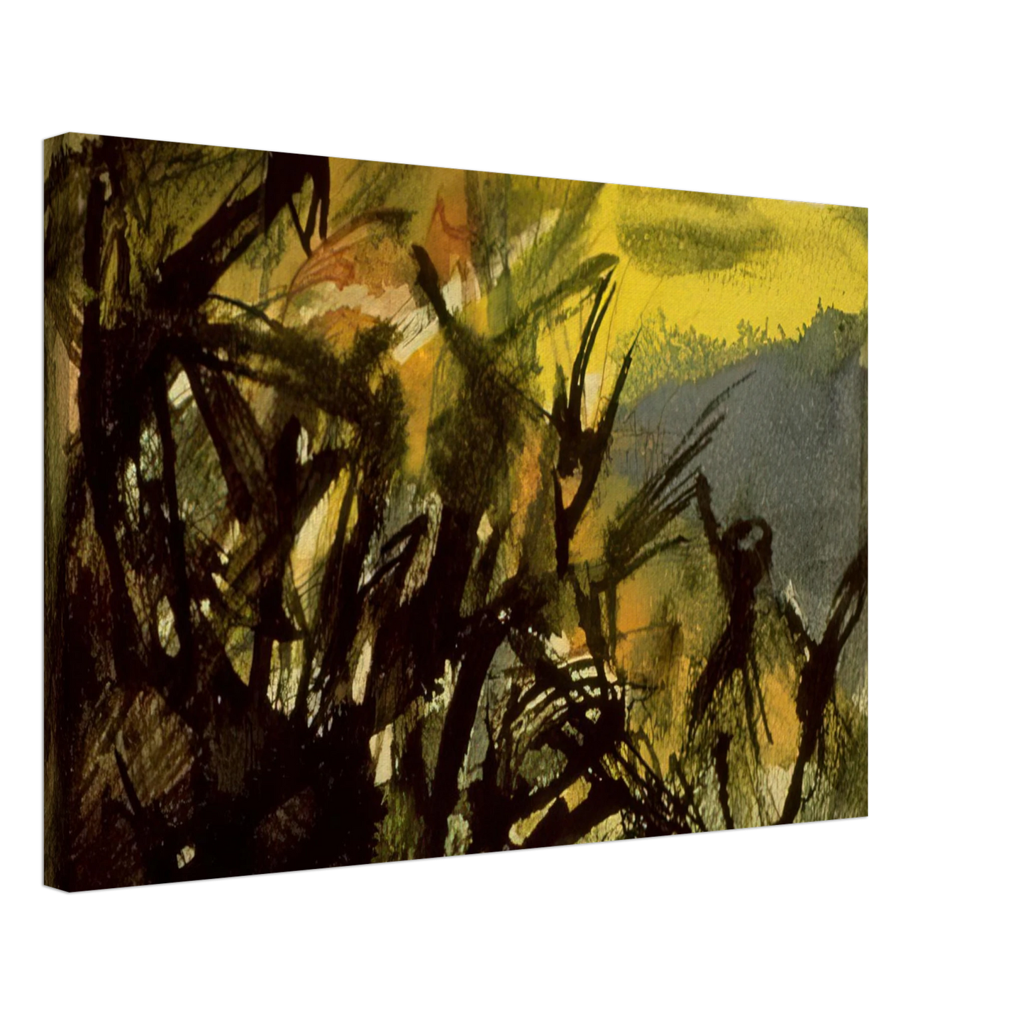 Jean-Paul Riopelle - Conversation Canvas - 70x100 cm / 28x40 inches-canvas