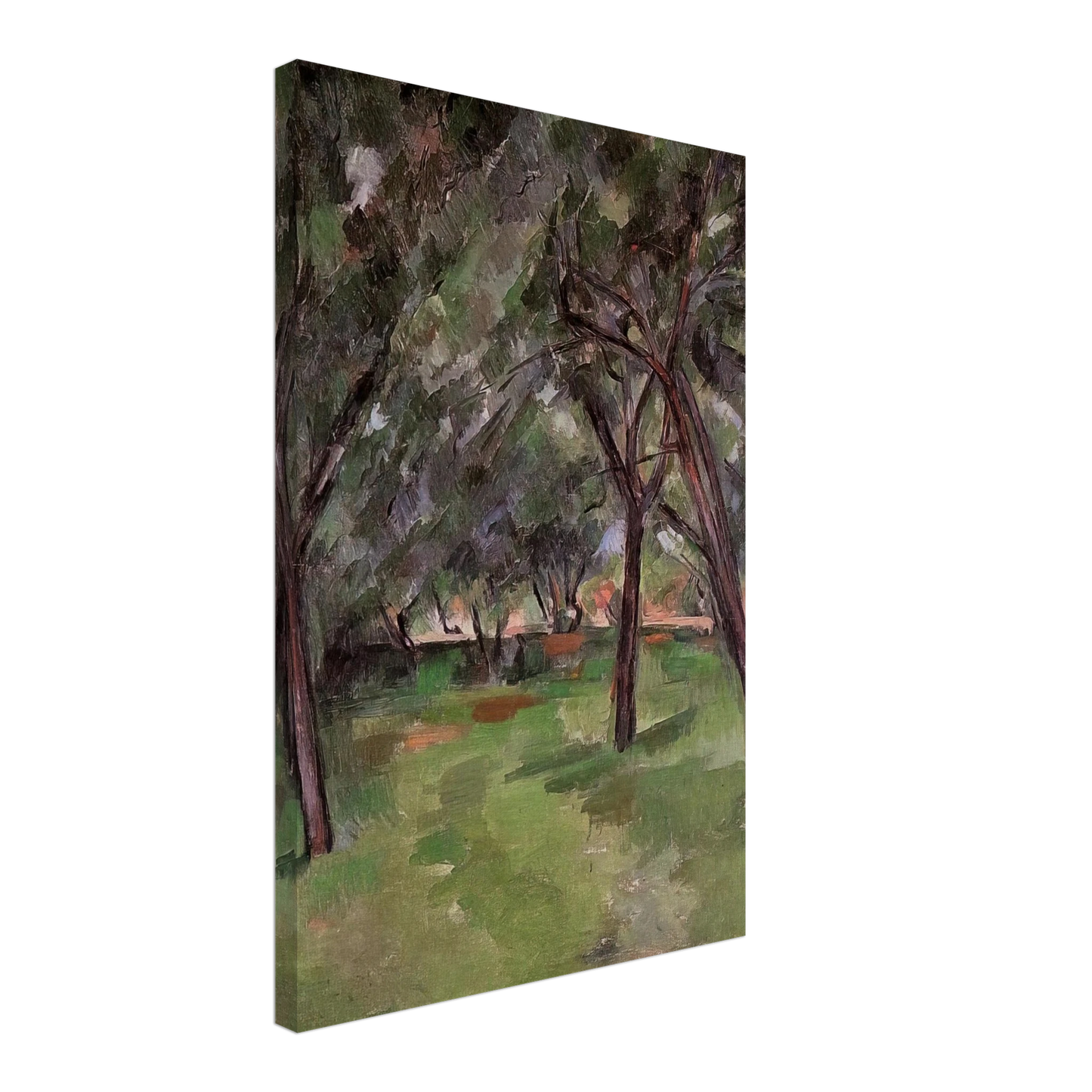 Paul Cezanne - A Close Canvas - 40x60 cm / 16x24 inches-canvas