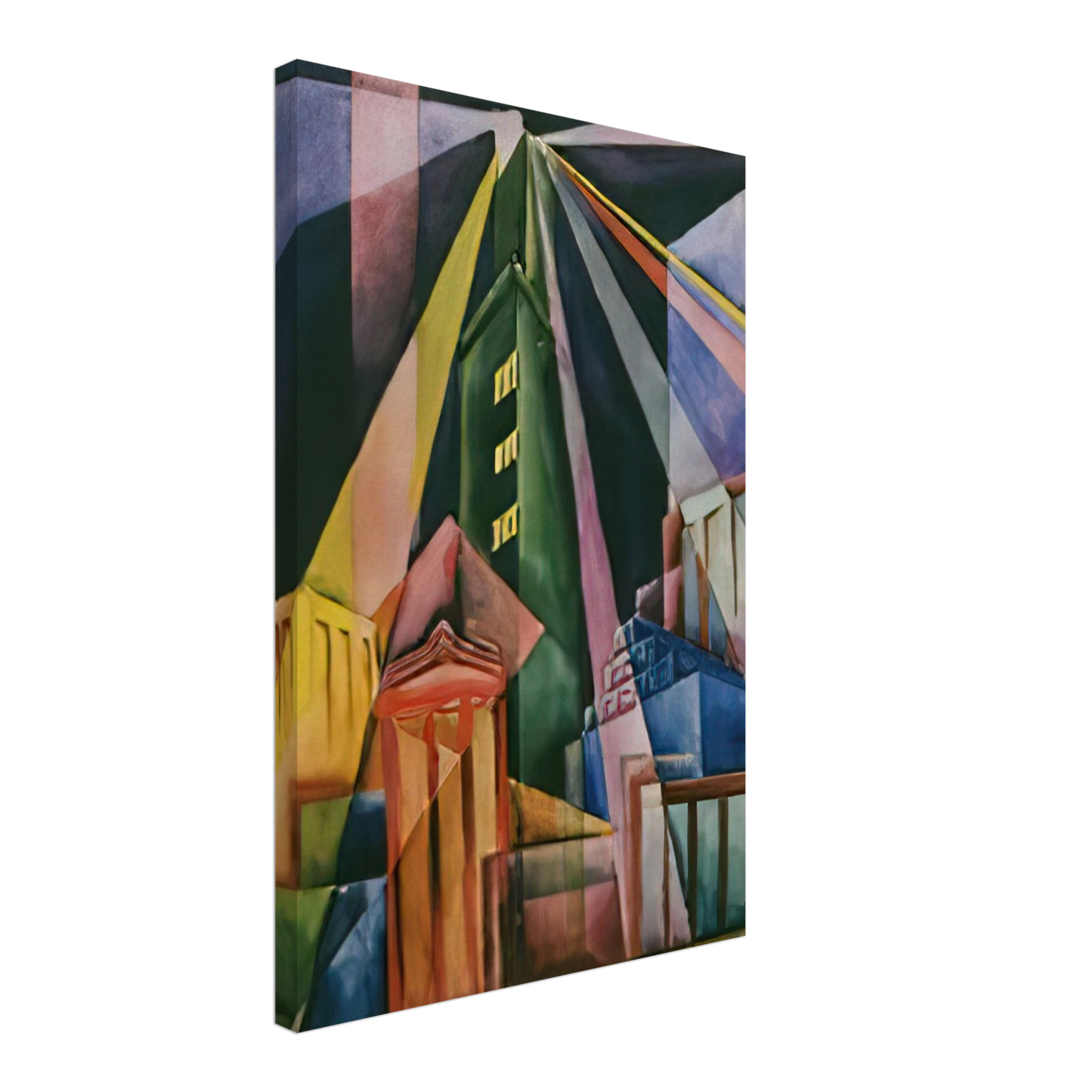 Konrad Zuse - Perspectives Canvas - 70x100 cm / 28x40 inches-canvas