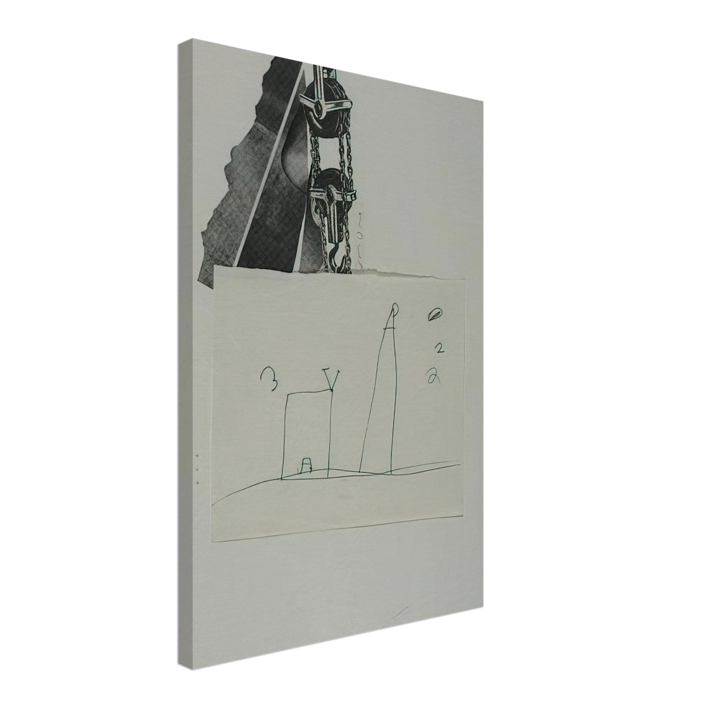 Jim Dine - TOOL BOX 5 1966 Canvas - 40x60 cm / 16x24 inches-canvas