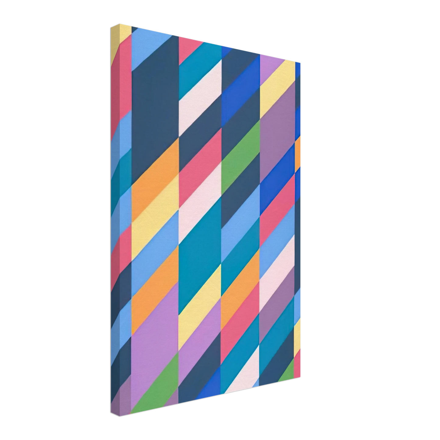 Bridget Riley - SHADOW PLAY 1990 Canvas - 70x100 cm / 28x40 inches-canvas