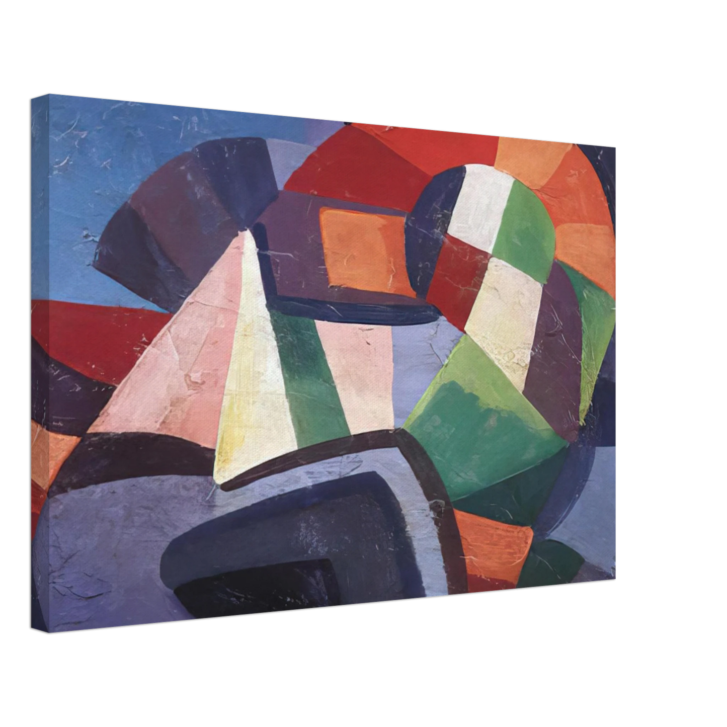 Morgan Russell - Synchromy - 1915 Canvas - 40x60 cm / 16x24 inches-canvas