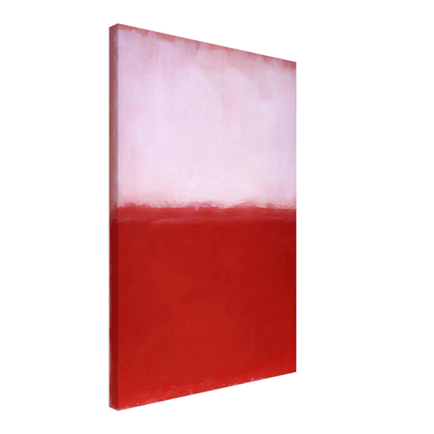 Mark Rothko - White Over Red - 1957 Canvas - 40x60 cm / 16x24 inches-canvas